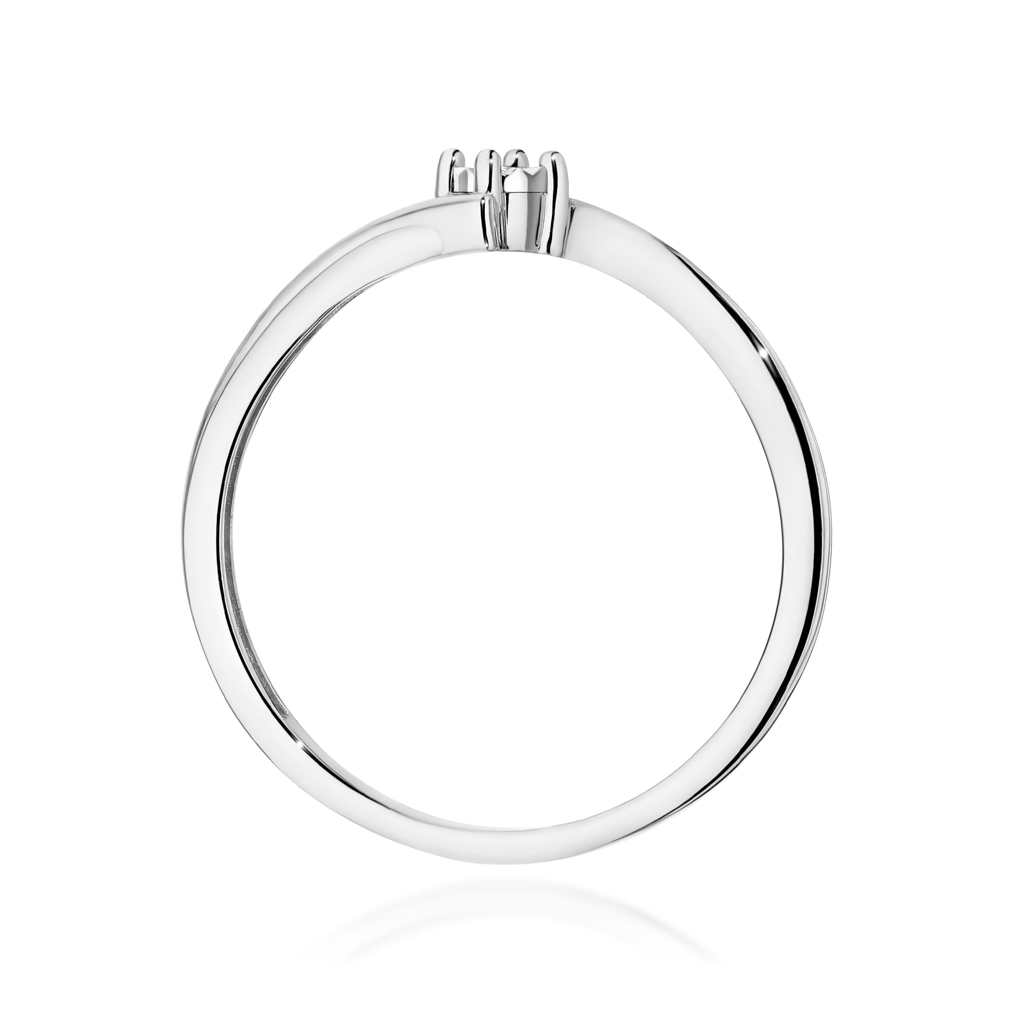 Inel Aur 9K cu Diamant Natural 0.01 ct