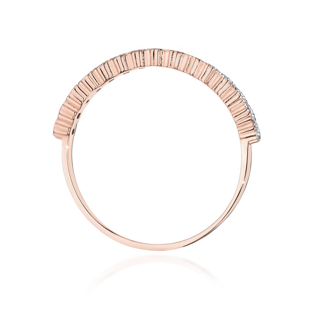 Inel Aur 14K W0634 Diamante 0.13ct