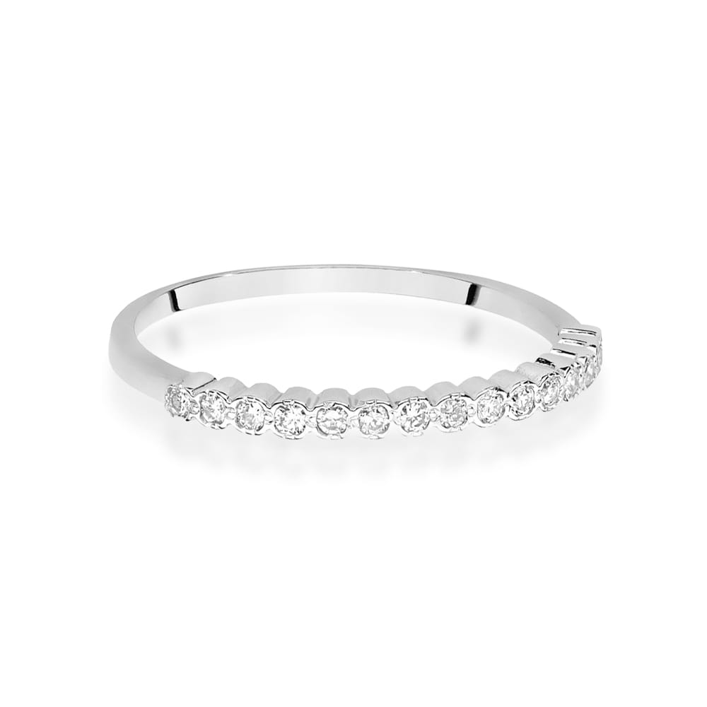 Inel Aur 9K cu Diamante Naturale 0.08 ct