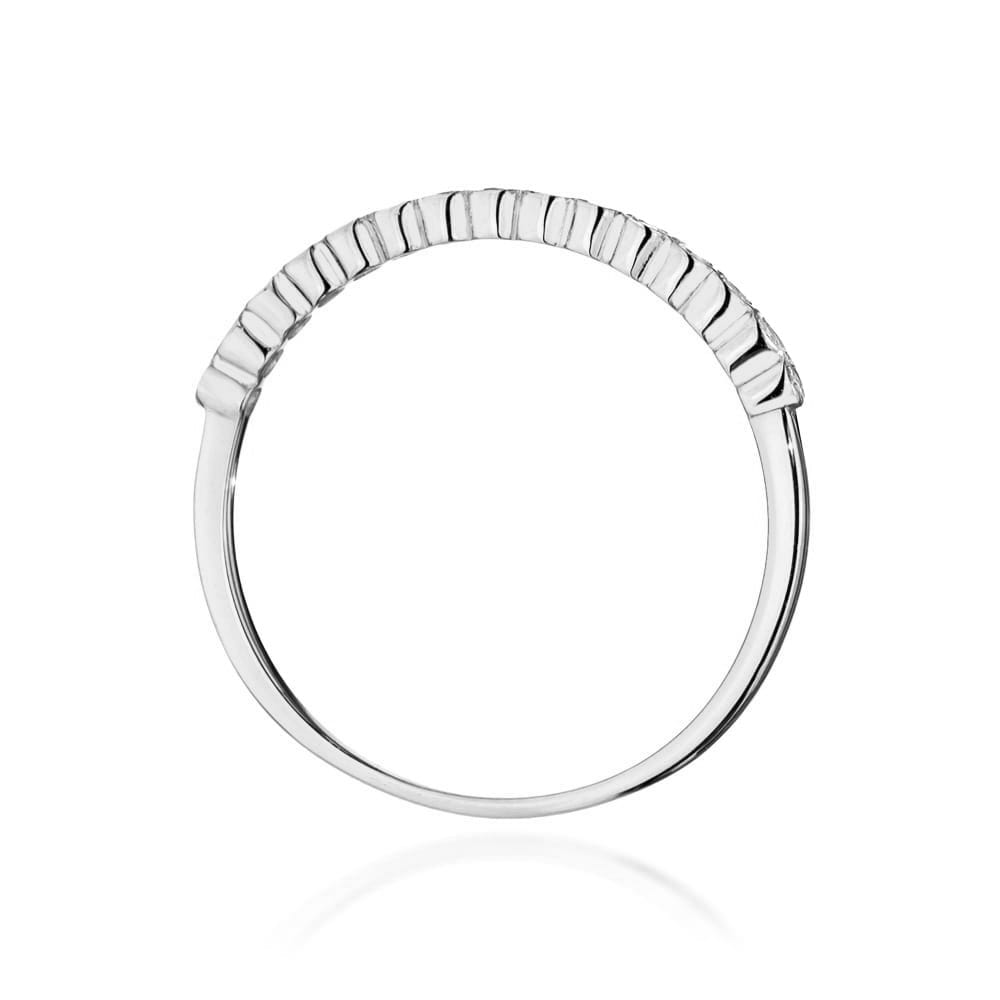 Inel Aur 9K cu Diamante Naturale 0.08 ct