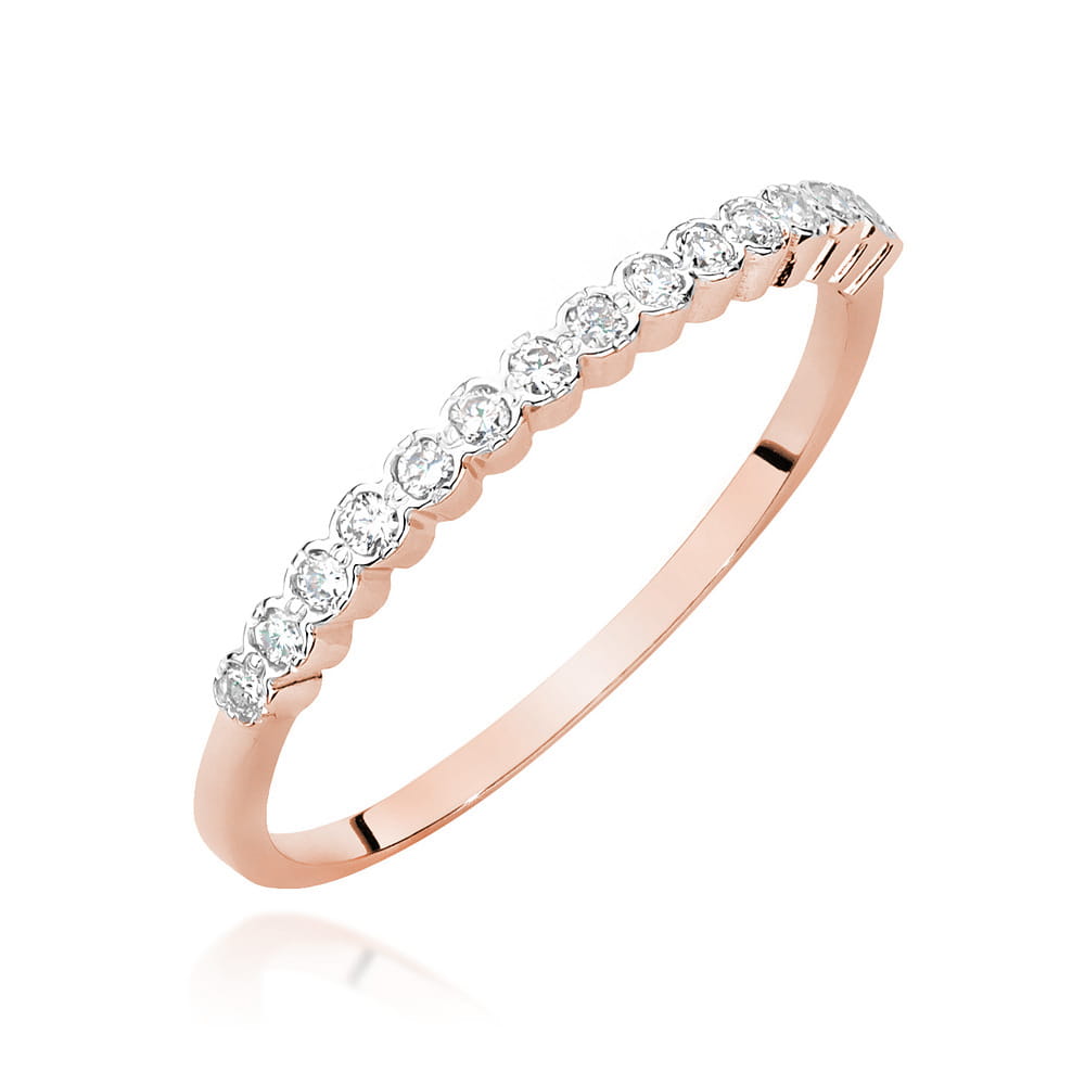 Inel Aur 14K W0635 Diamante 0.08ct