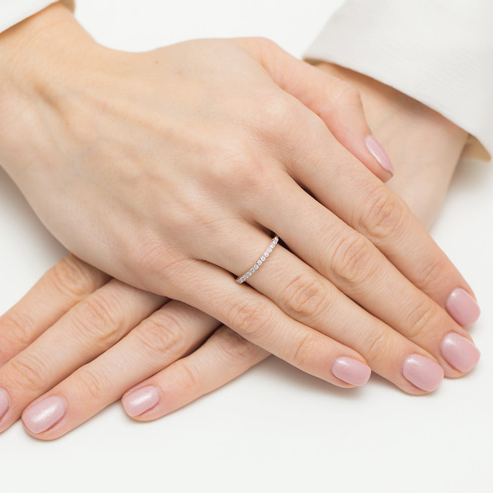 Inel Aur 14K W0635 Diamante 0.08ct