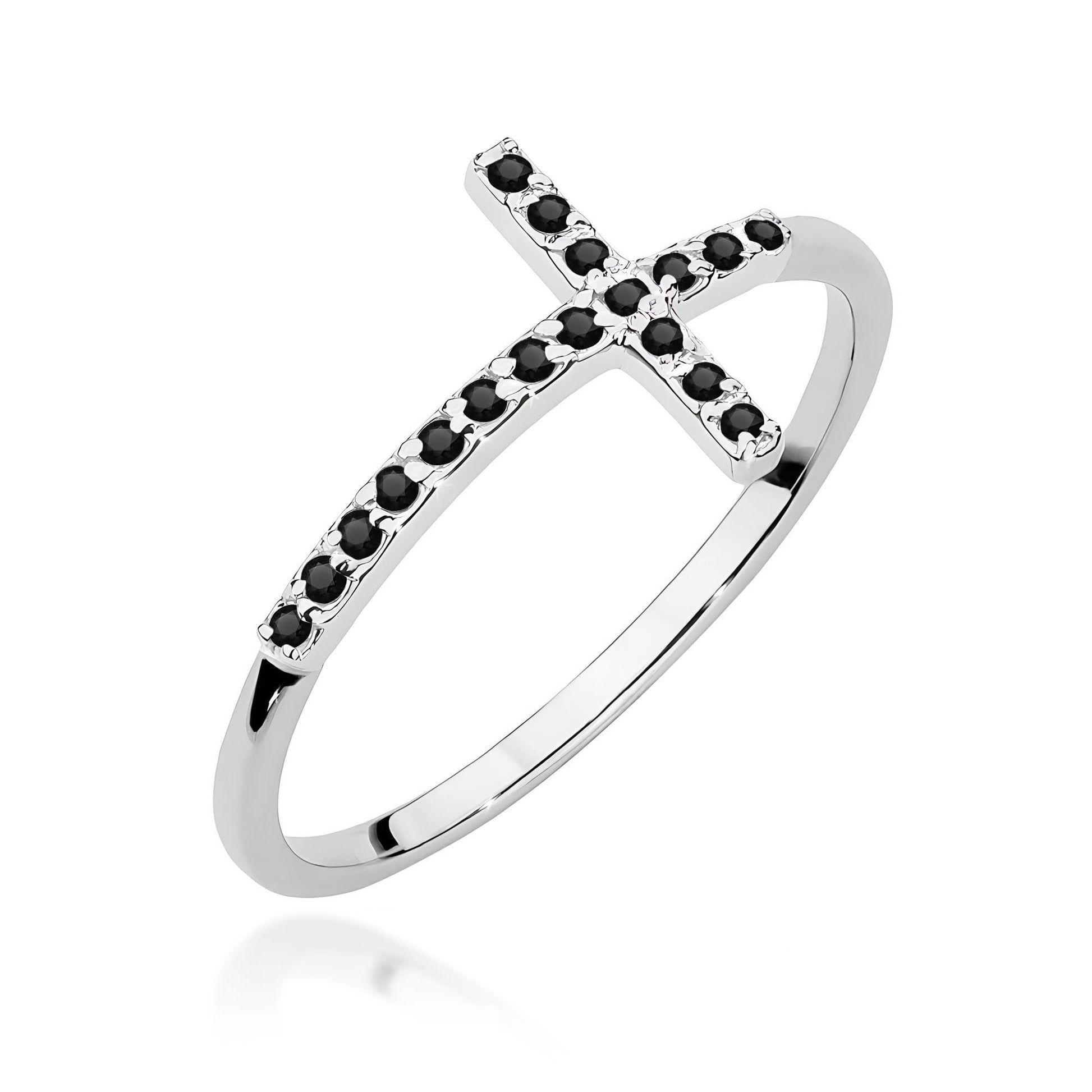 Inel Aur 14K cu Diamant Natural