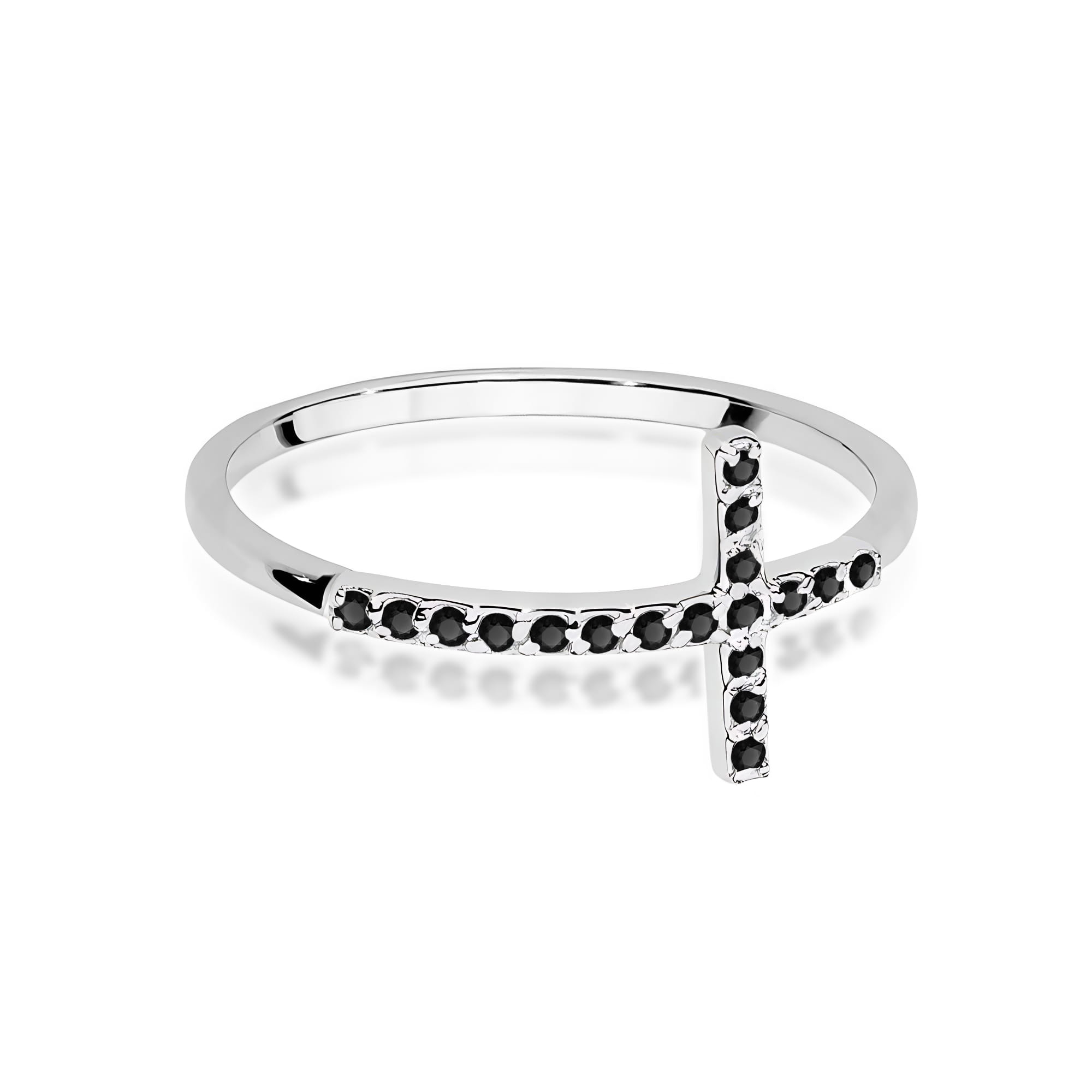 Inel Aur 14K cu Diamant Natural