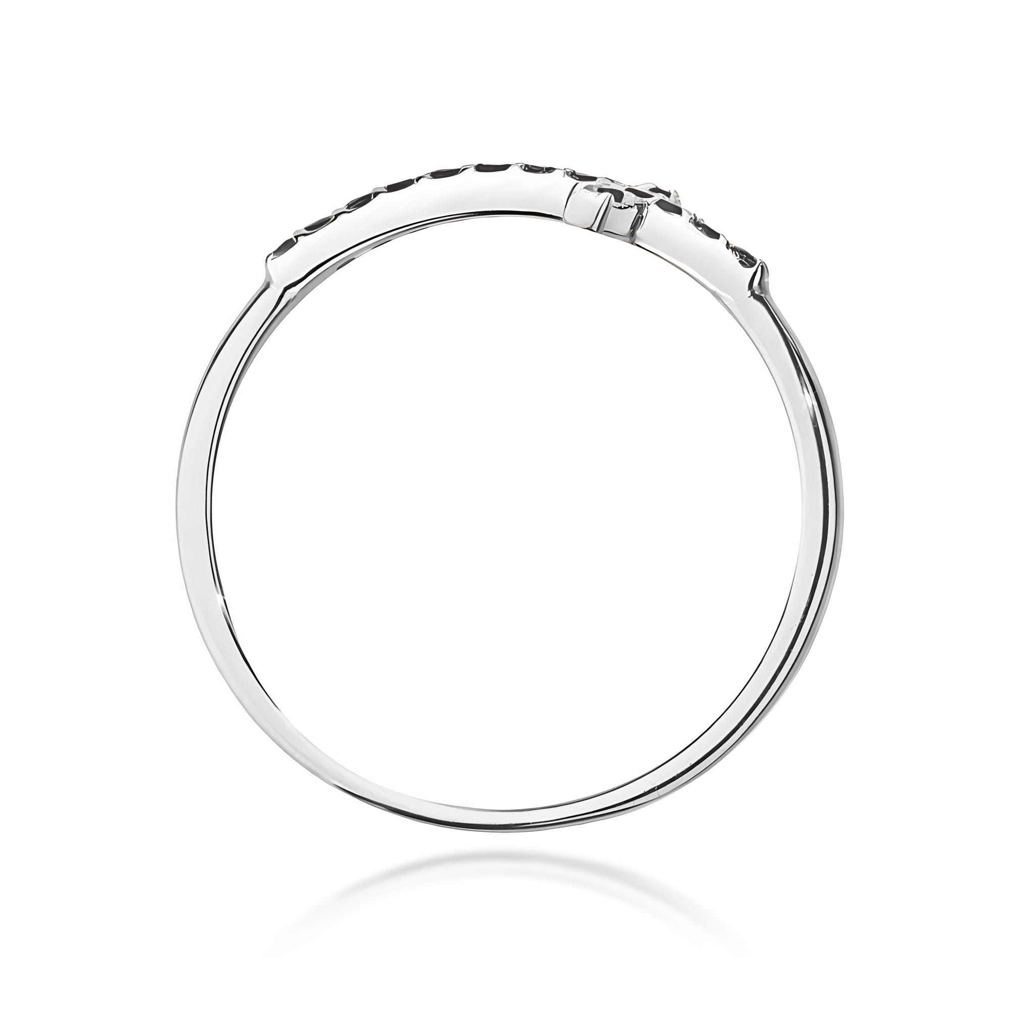 Inel Aur 14K cu Diamant Natural