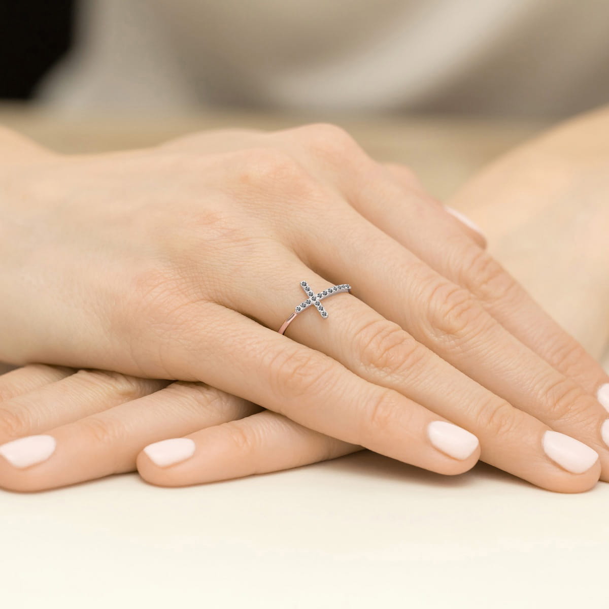 Inel Aur 14K W0636 cu Diamante