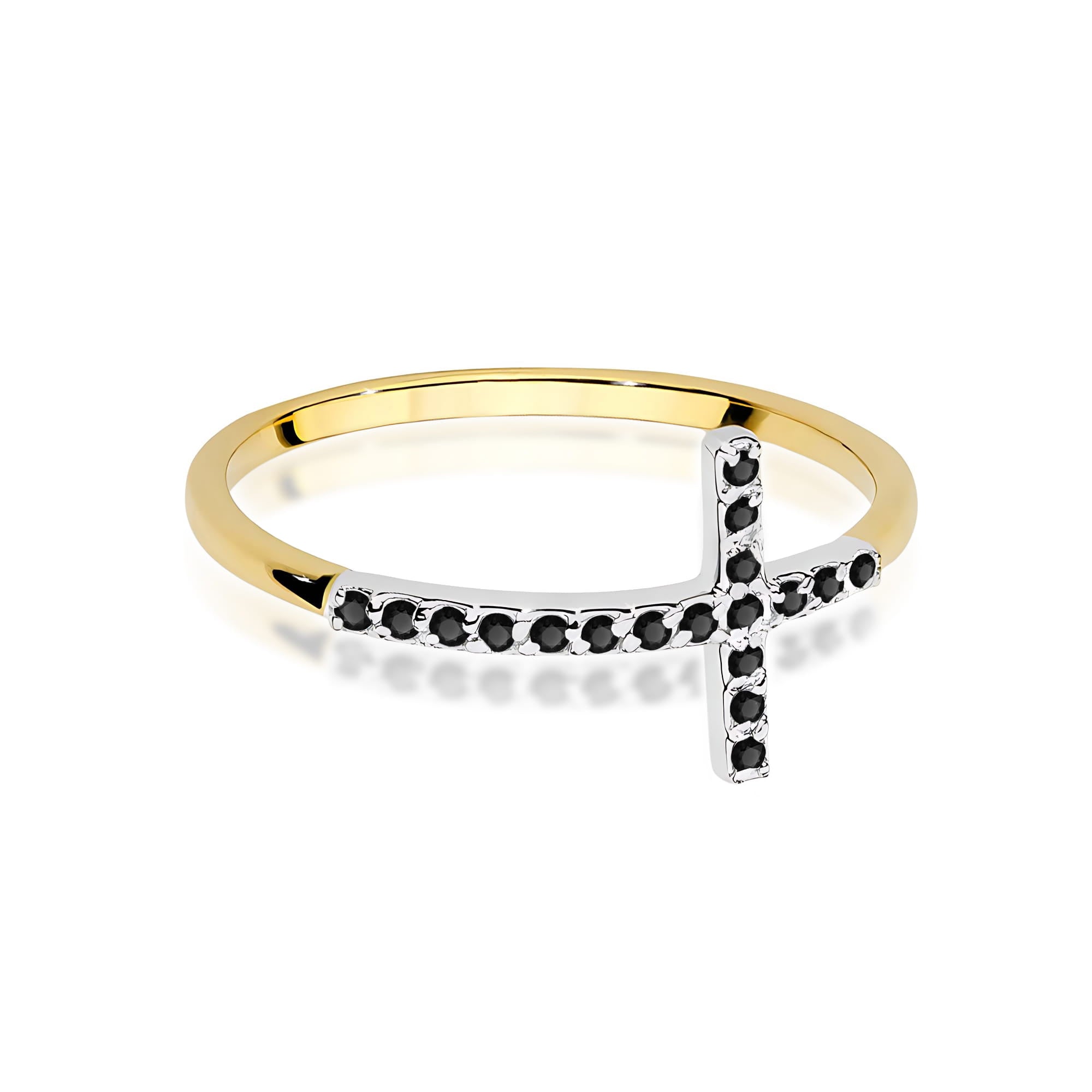 Inel Aur 14K cu Diamant Natural