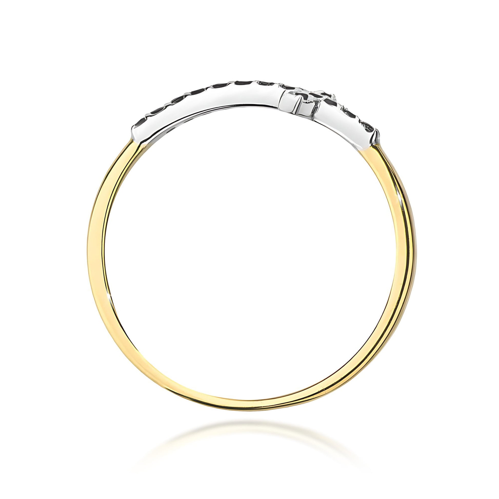 Inel Aur 14K cu Diamant Natural