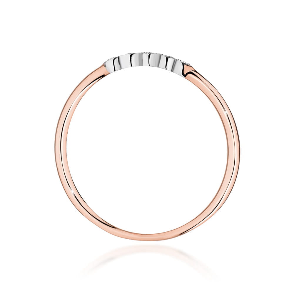 Inel Aur 14K W0638 Diamante 0.04ct