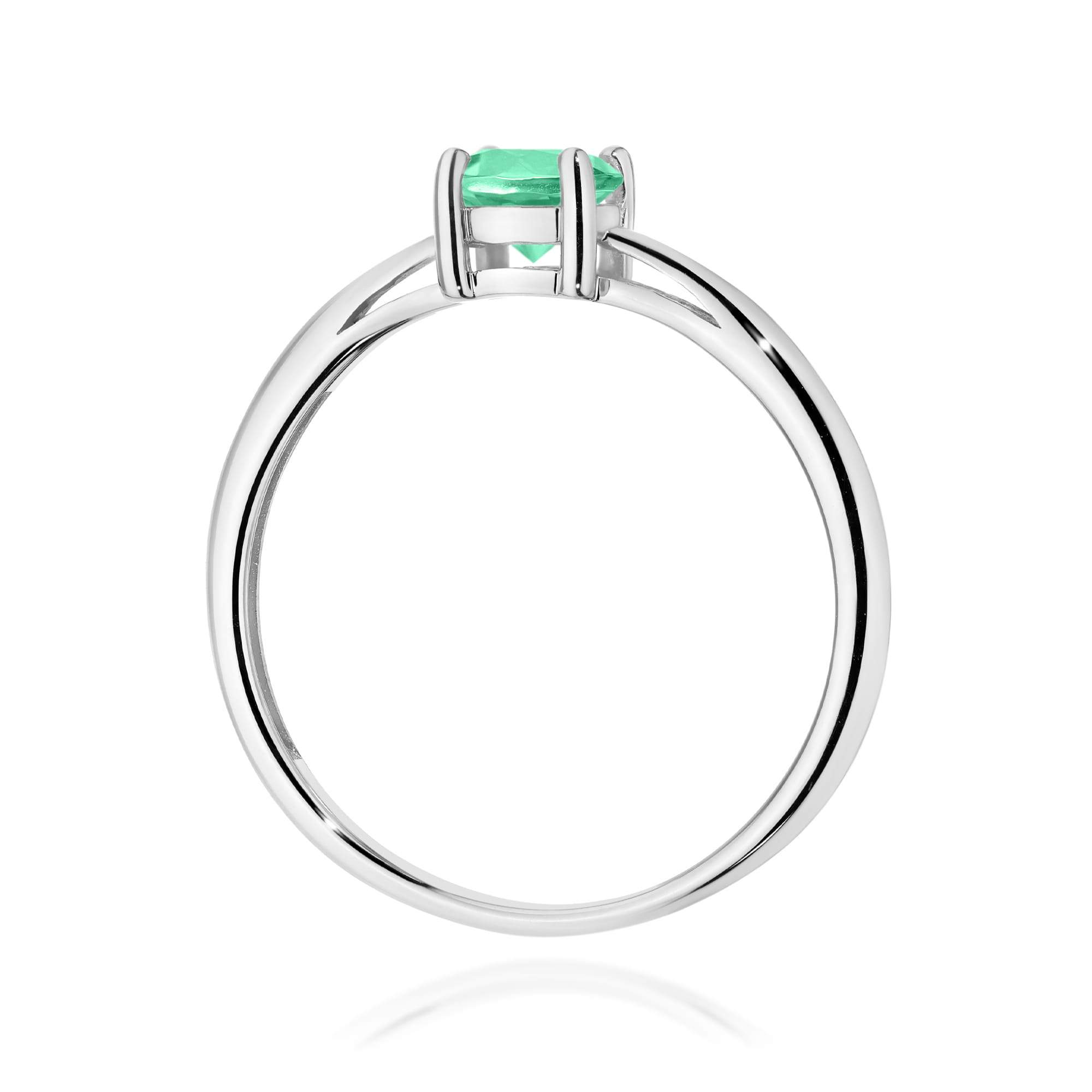 Inel Aur 14K W0656 Smarald 0.50ct
