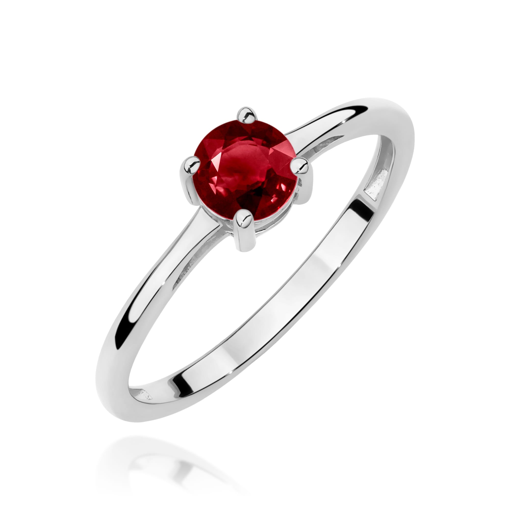 Inel Aur 14K W0656 Granat 0.60ct