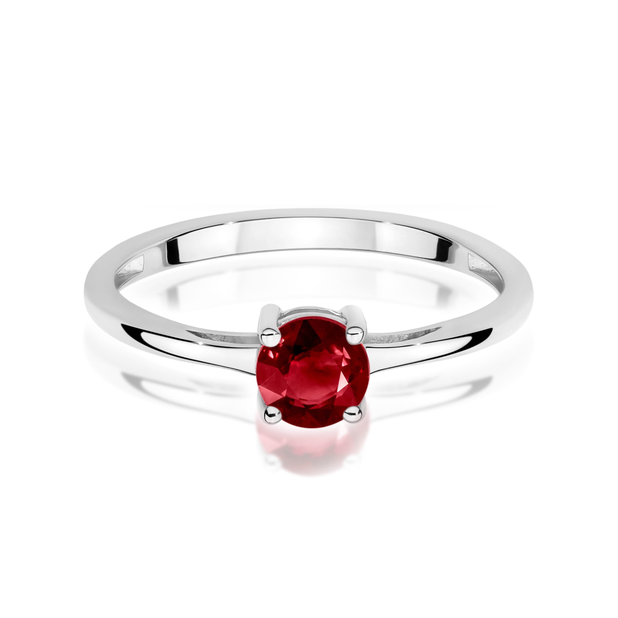 Inel Aur 14K W0656 Granat 0.60ct
