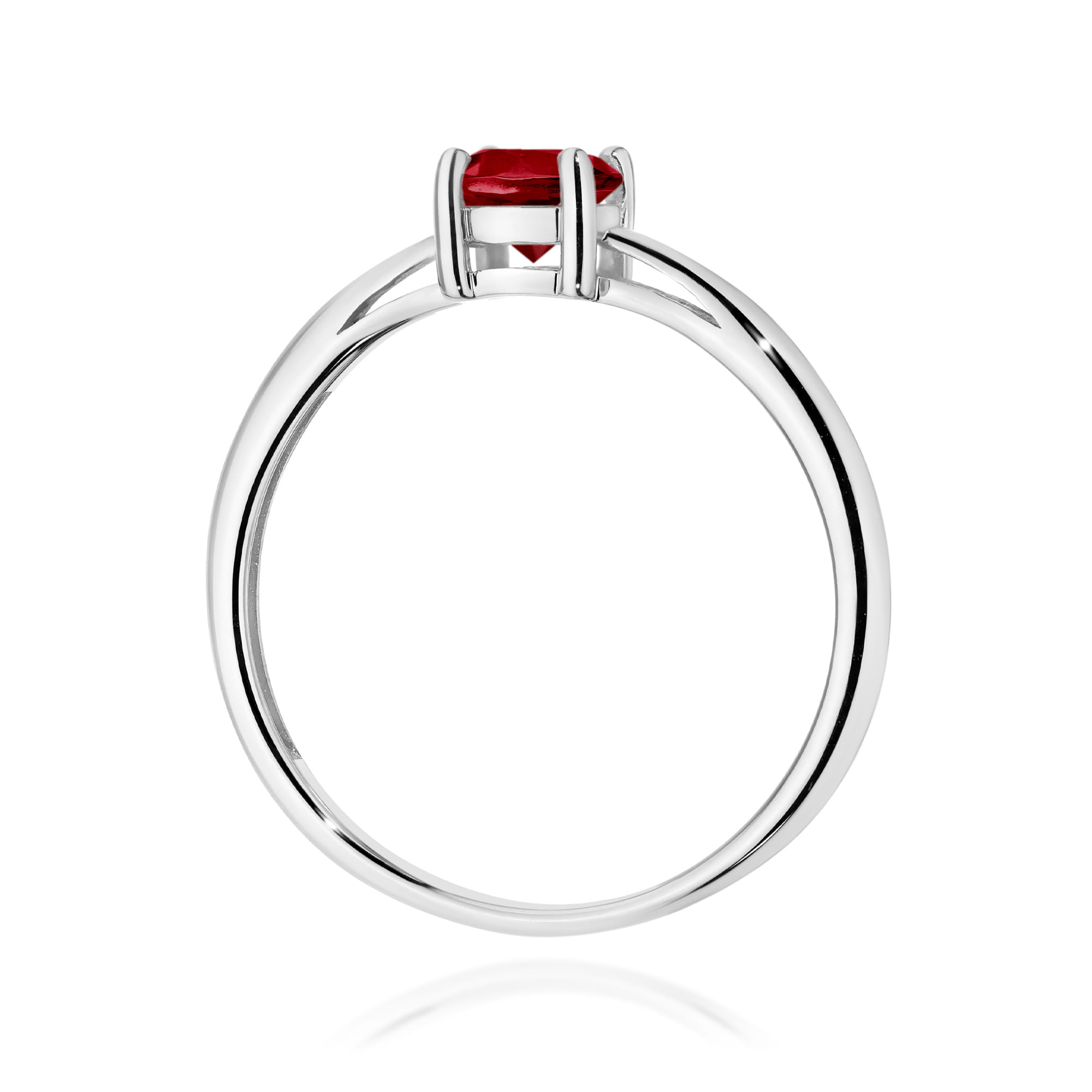 Inel Aur 14K W0656 Granat 0.60ct