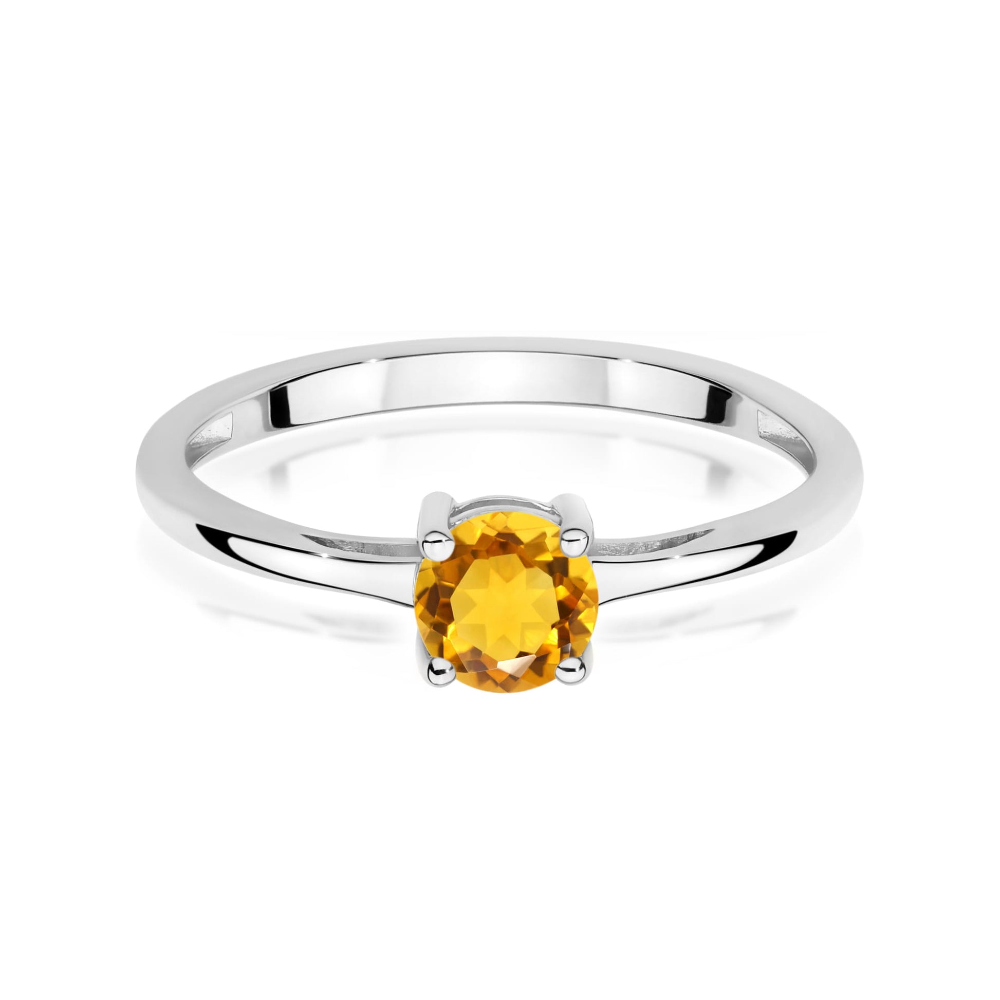 Inel Aur 9K cu Citrin 0.50 ct