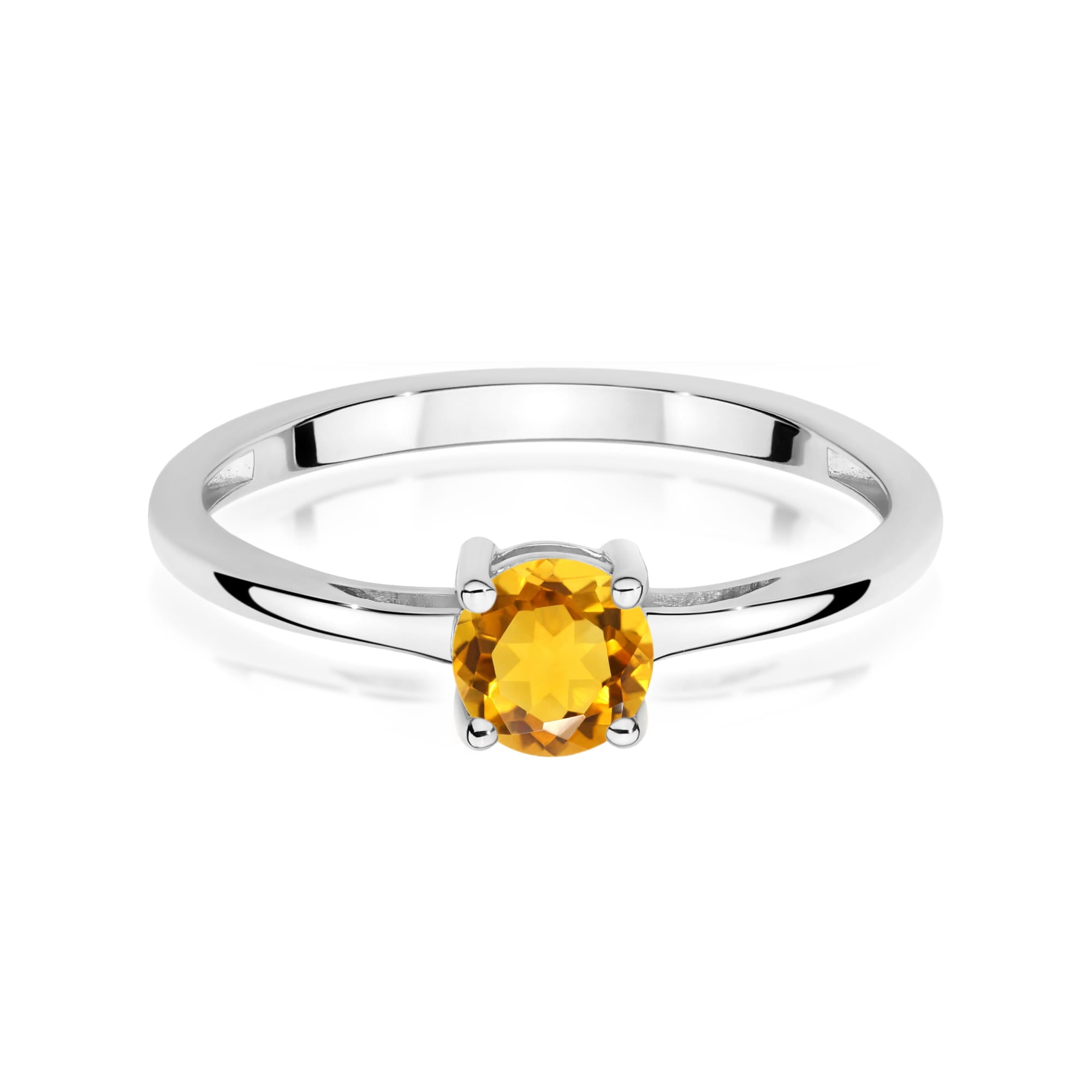 Inel Aur 9K cu Citrin 0.50 ct