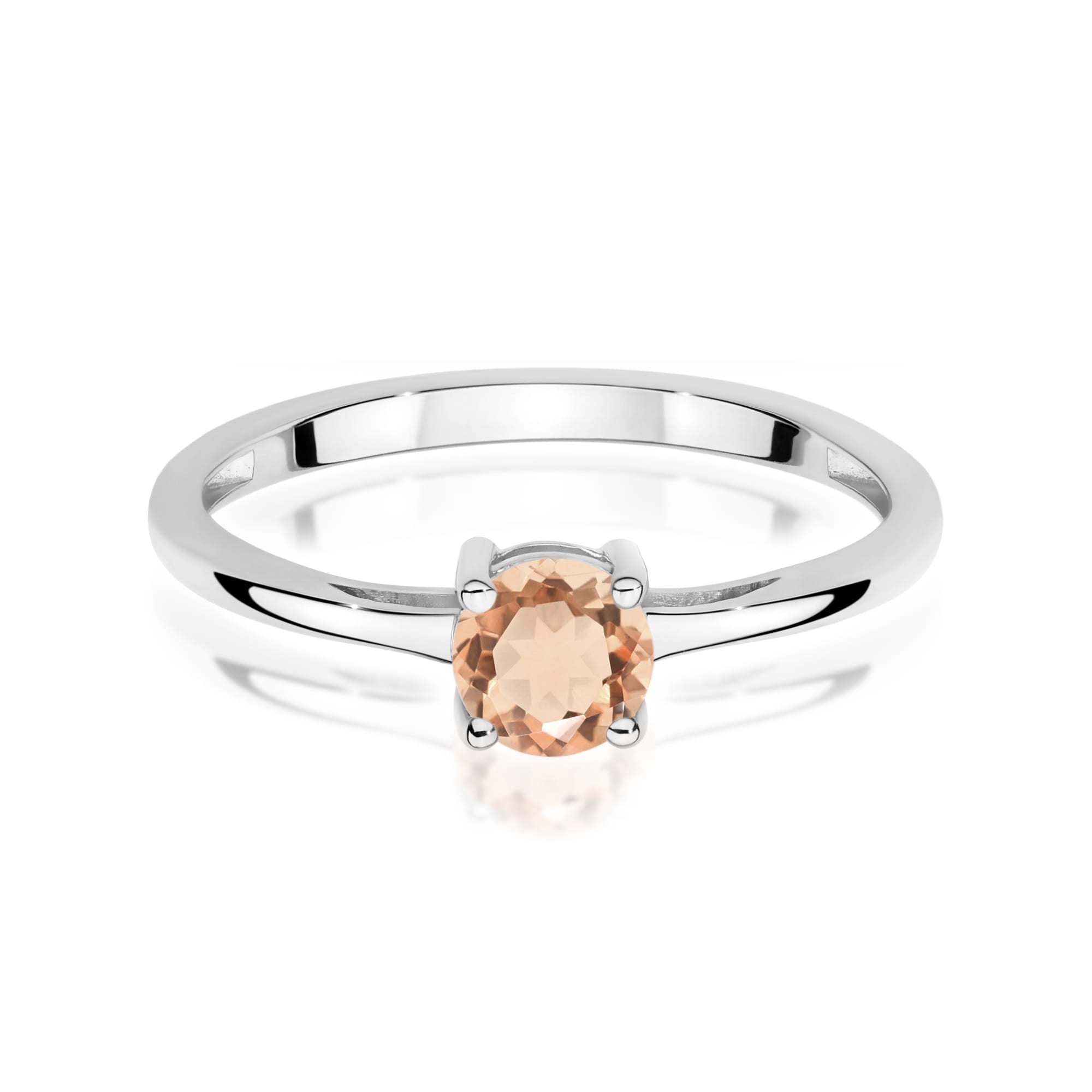 Inel Aur 9K cu Morganit 0.40 ct