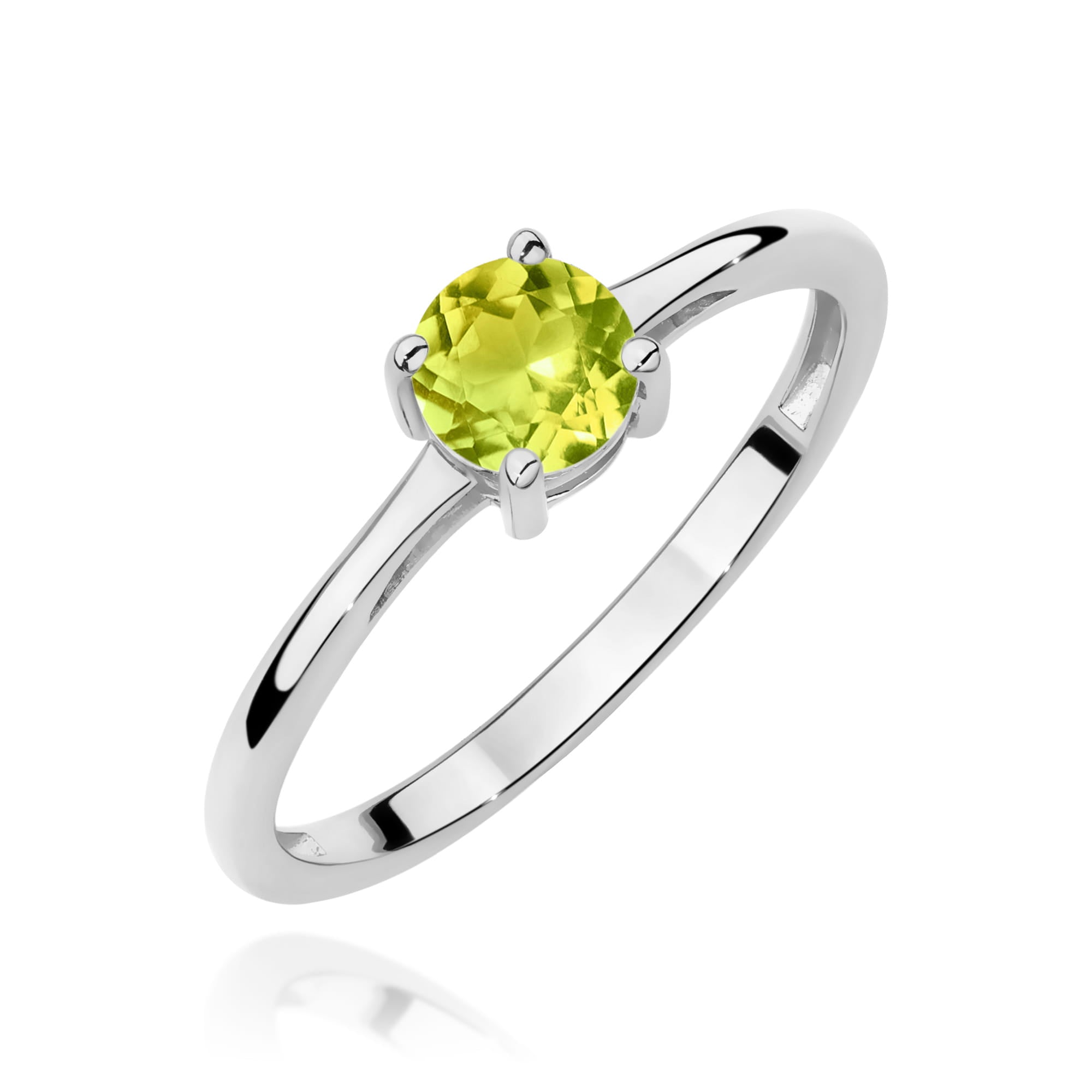 Inel Aur 9K cu Peridot 0.60 ct