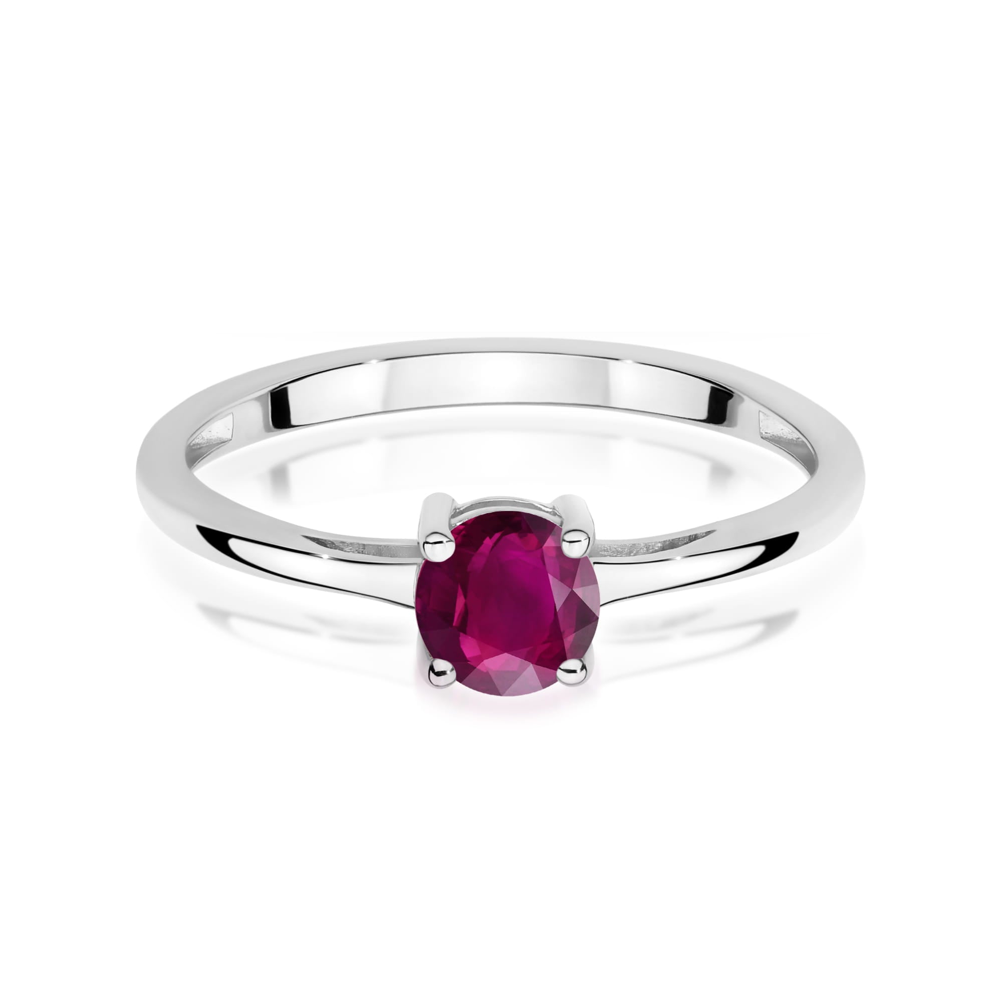 Inel Aur 9K cu Rhodolite 0.60 ct