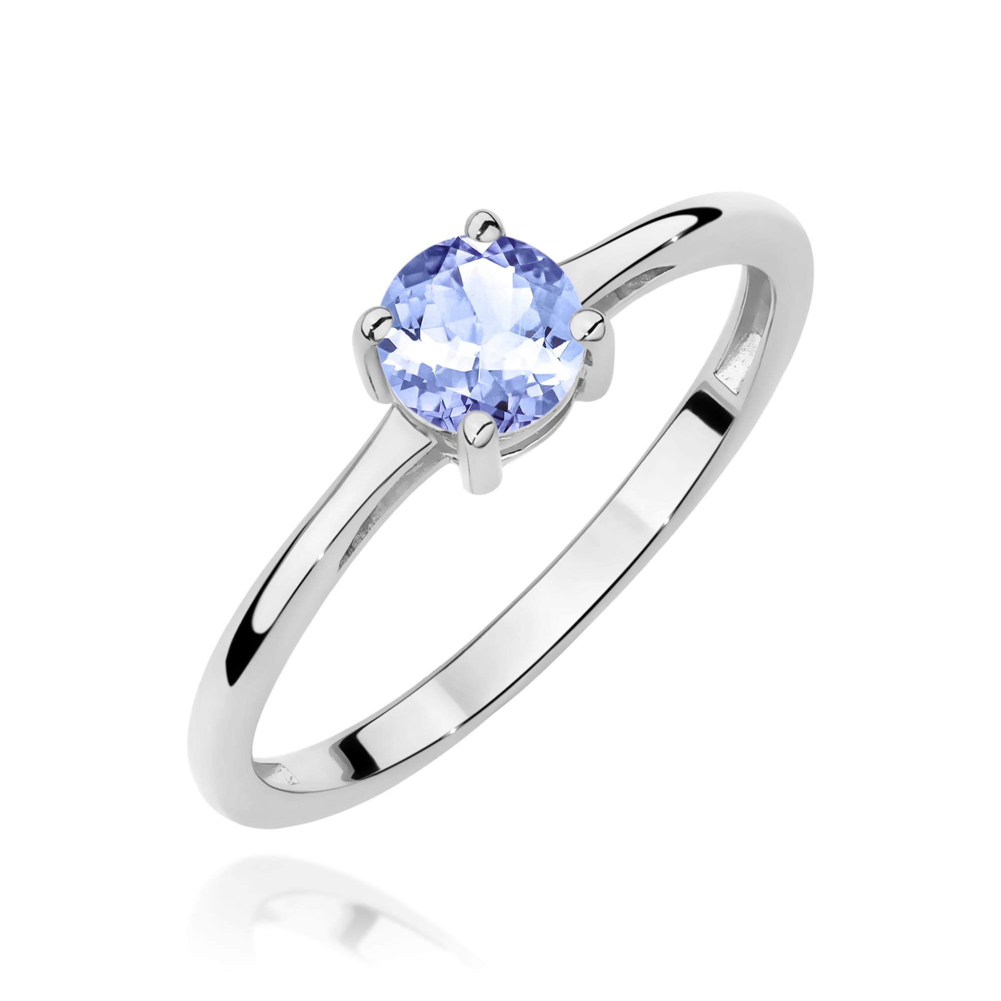 Inel Aur 9K cu Tanzanit 0.50 ct