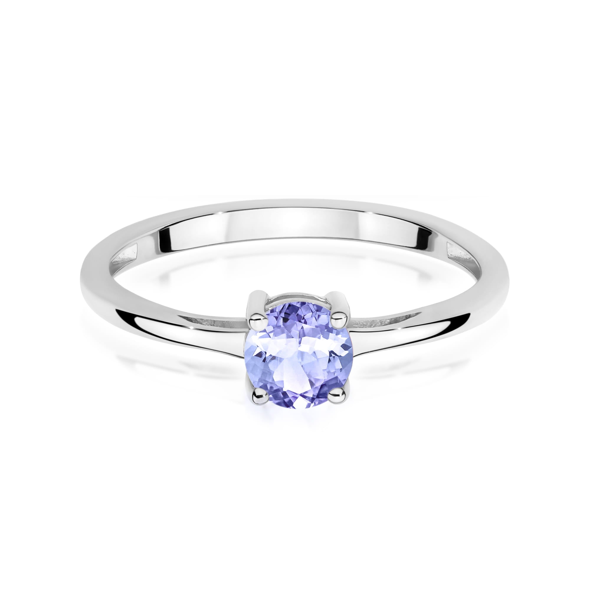 Inel Aur 9K cu Tanzanit 0.50 ct