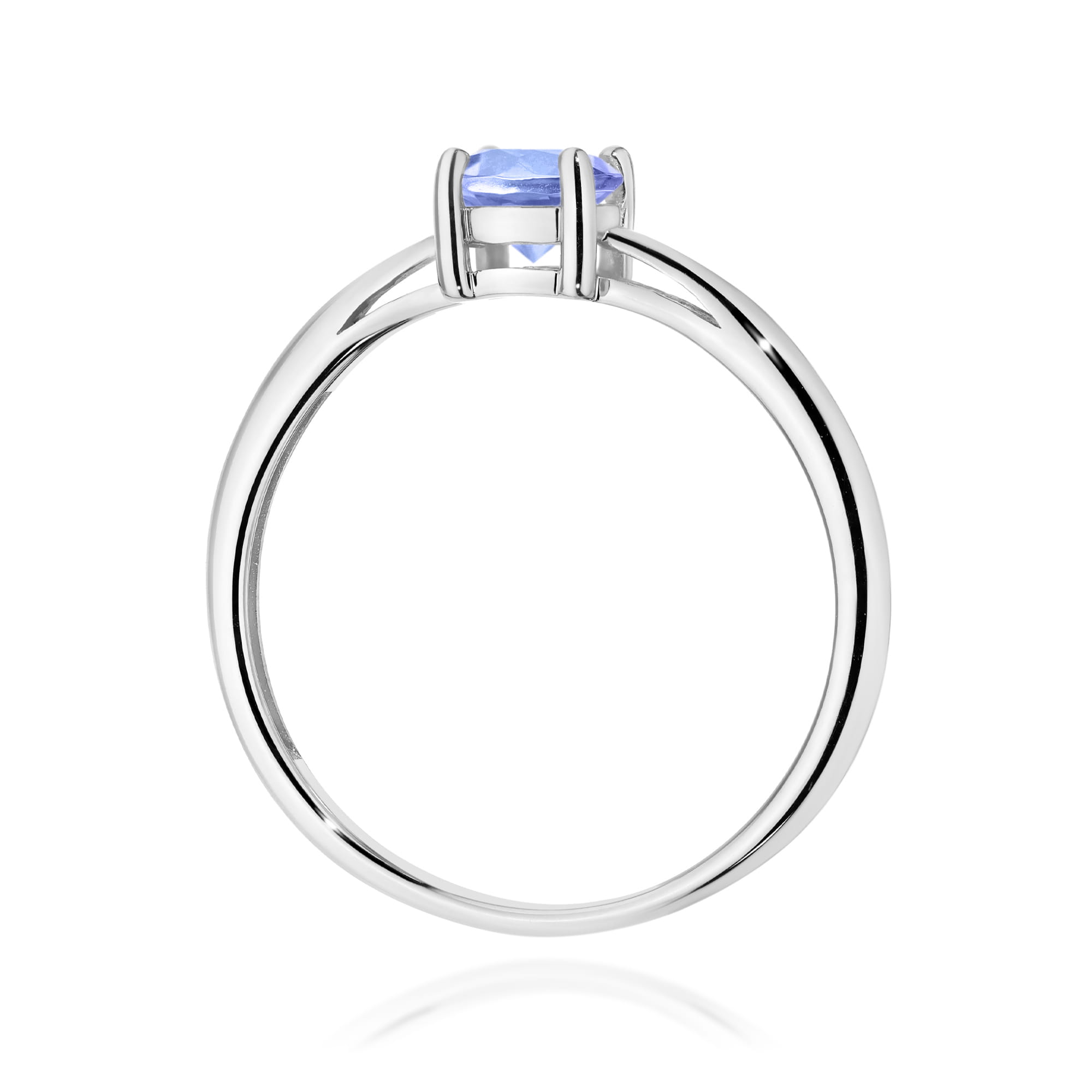 Inel Aur 9K cu Tanzanit 0.50 ct
