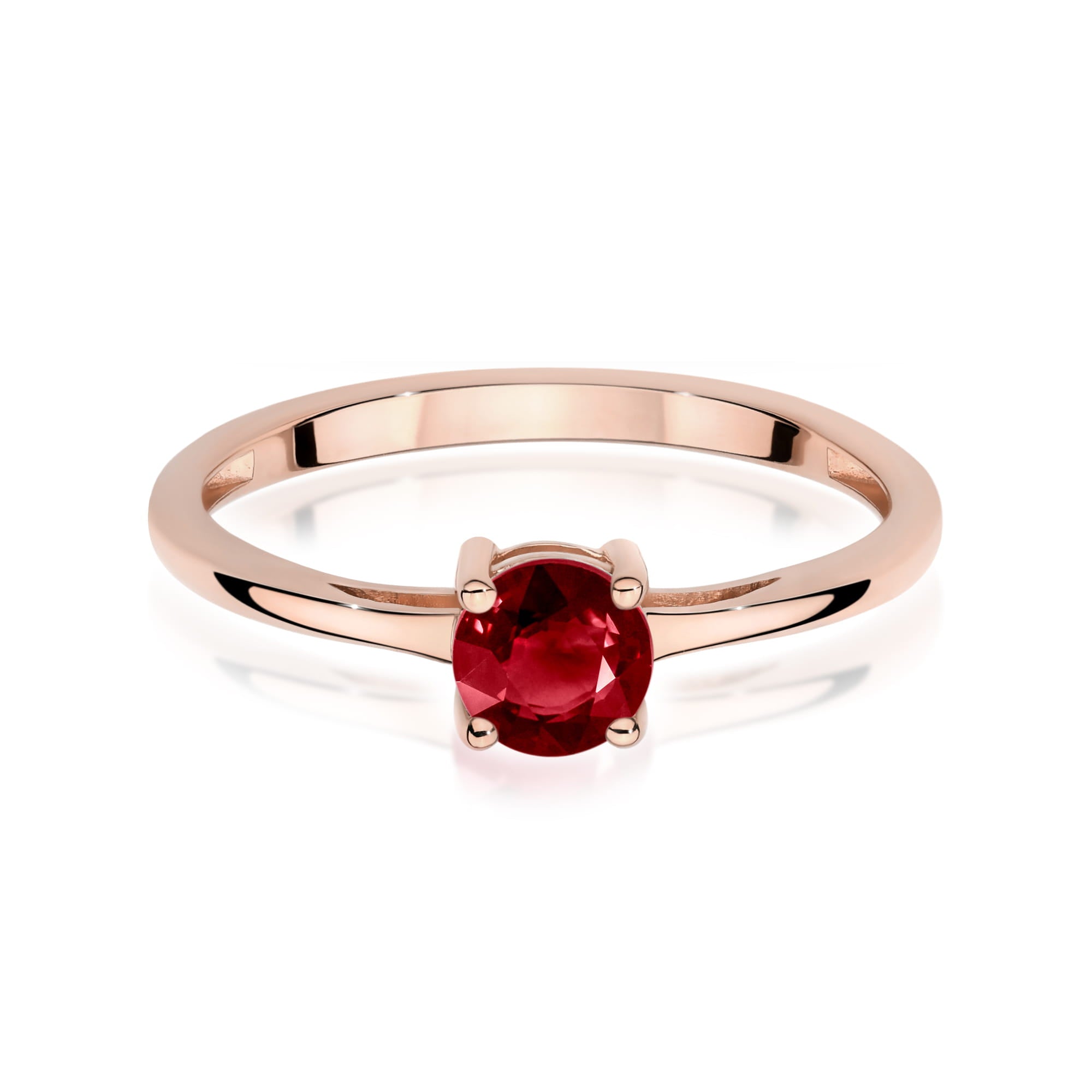 Inel Aur 14K W0656 Granat 0.60ct