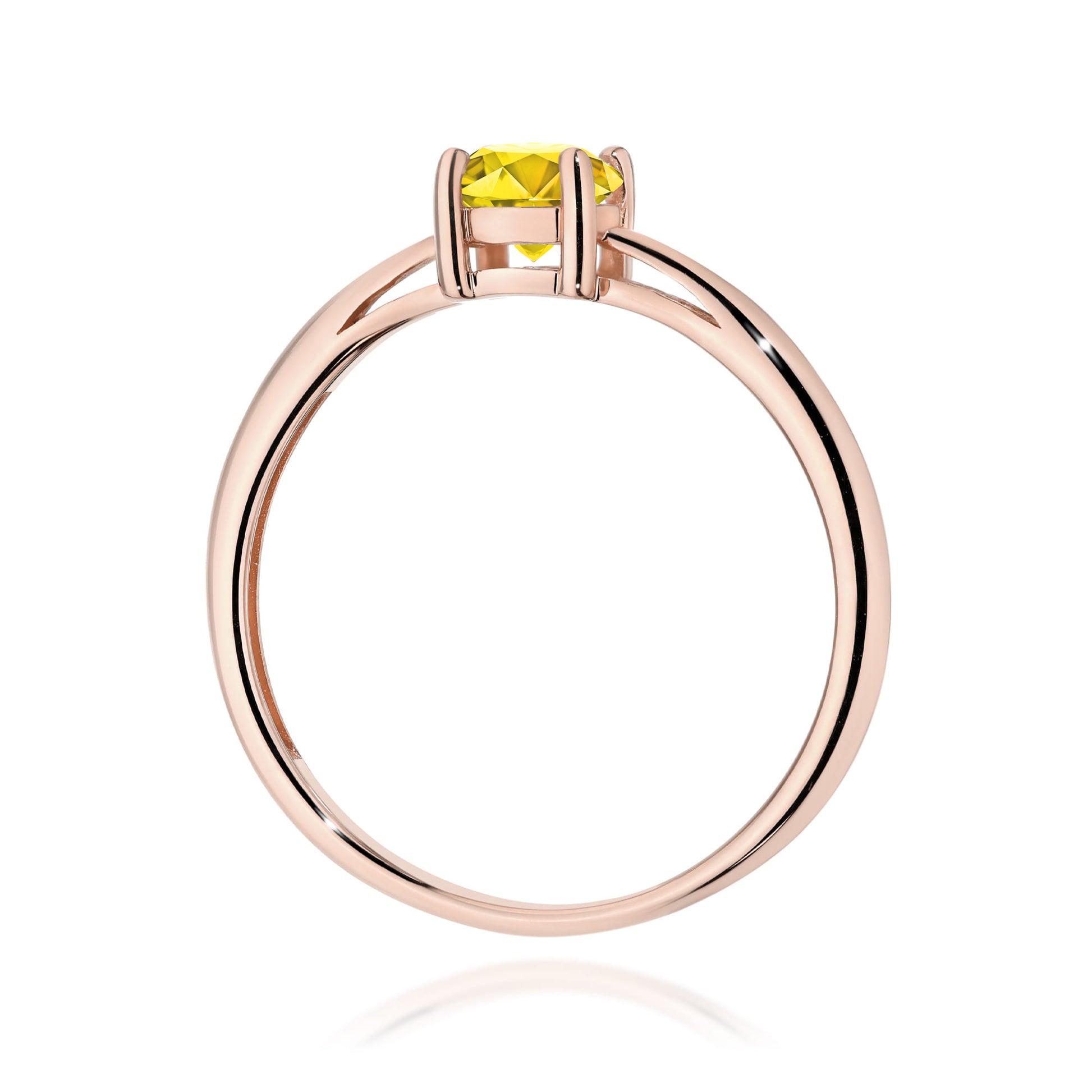 Inel Aur 14K cu Diamant Natural 0.50 ct