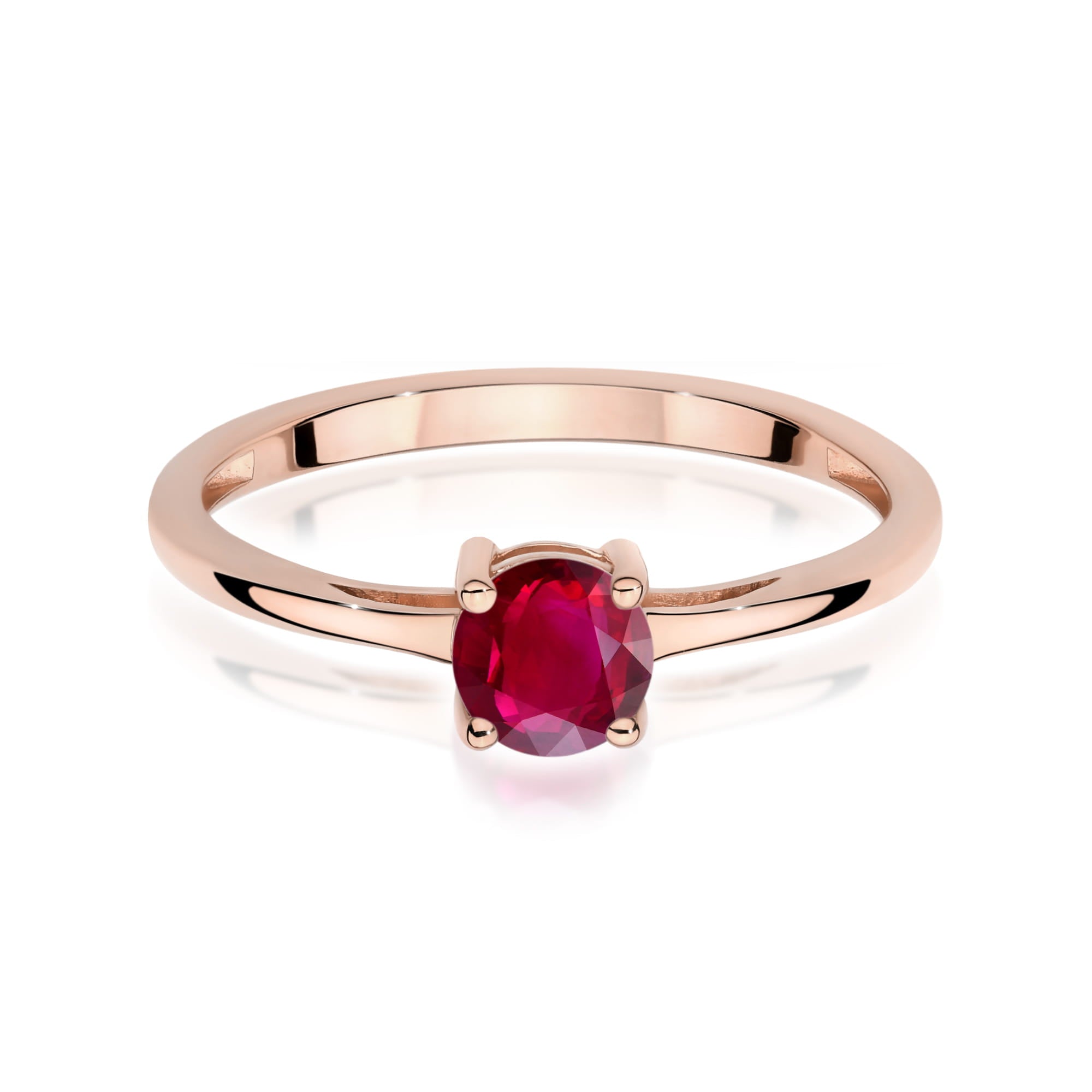 Inel Aur 14K W0656 Rubin 0.60ct