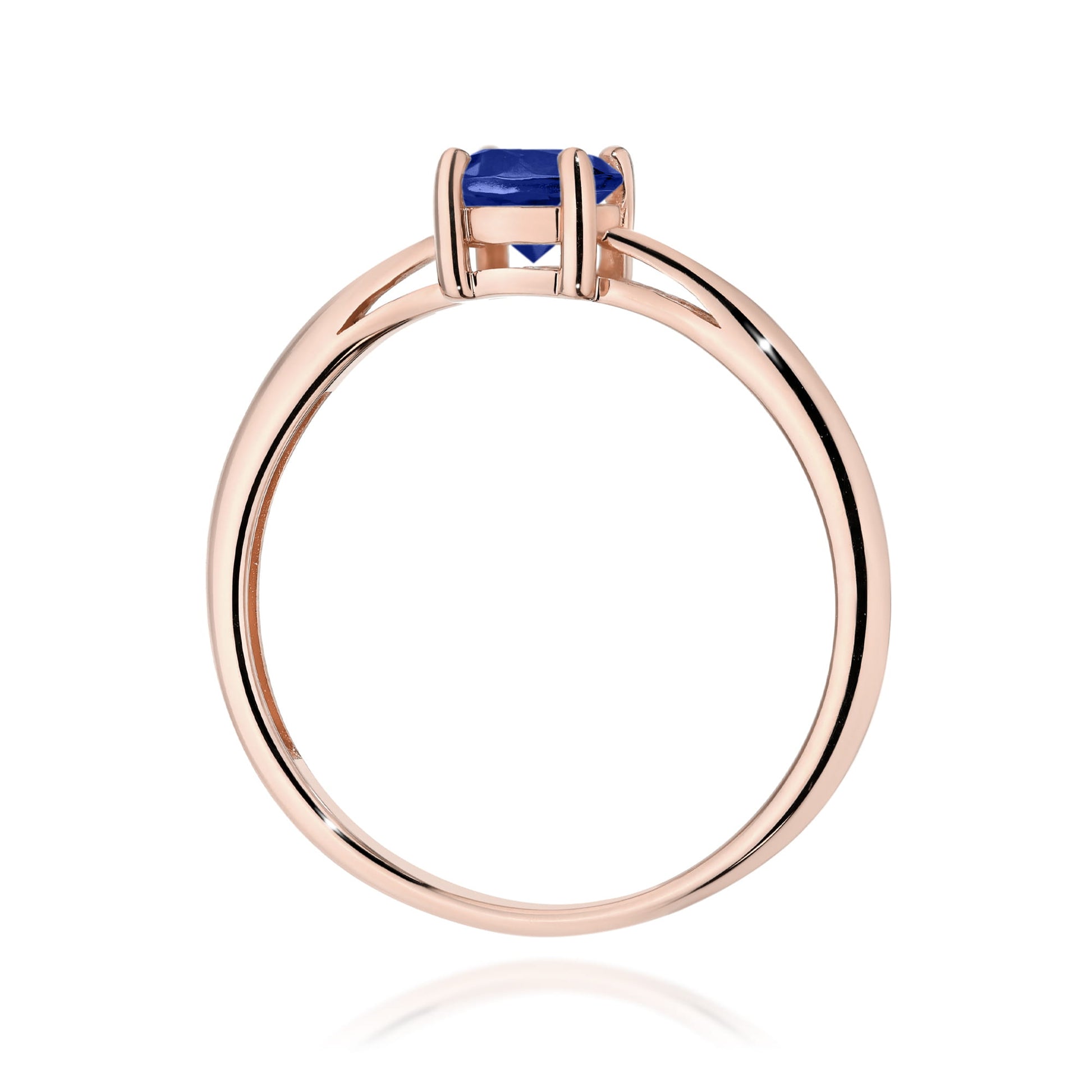 Inel Aur 14K W0656 Safir 0.50ct