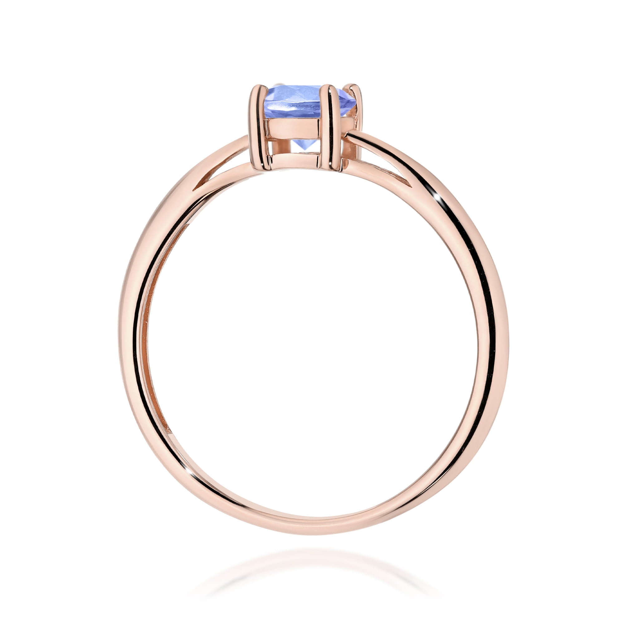Inel Aur 14K W0656 Tanzanit 0.50ct