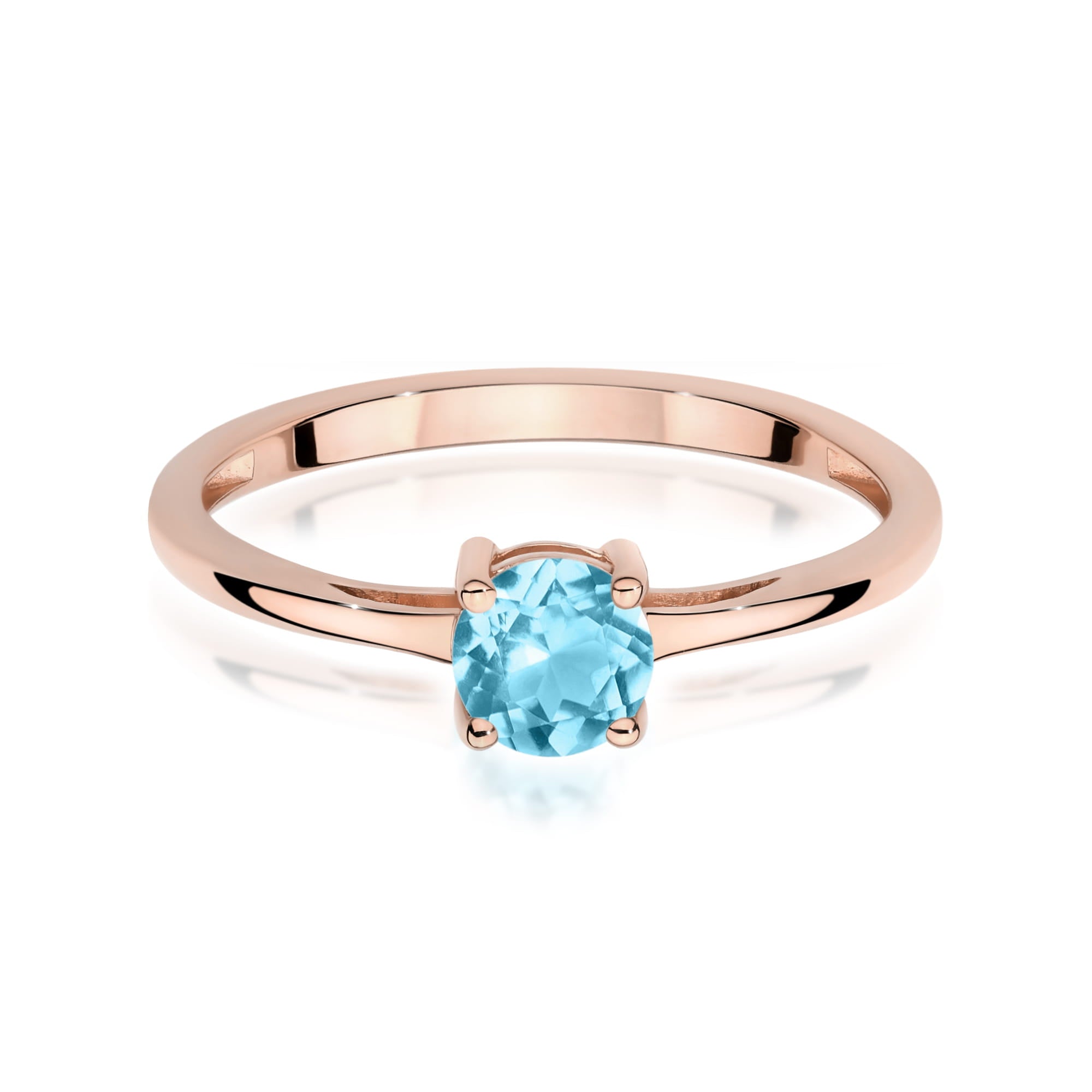 Inel Aur 14K W0656 Topaz 0.50ct