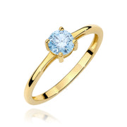 Inel Aur 14K cu Diamant Natural 0.50 ct
