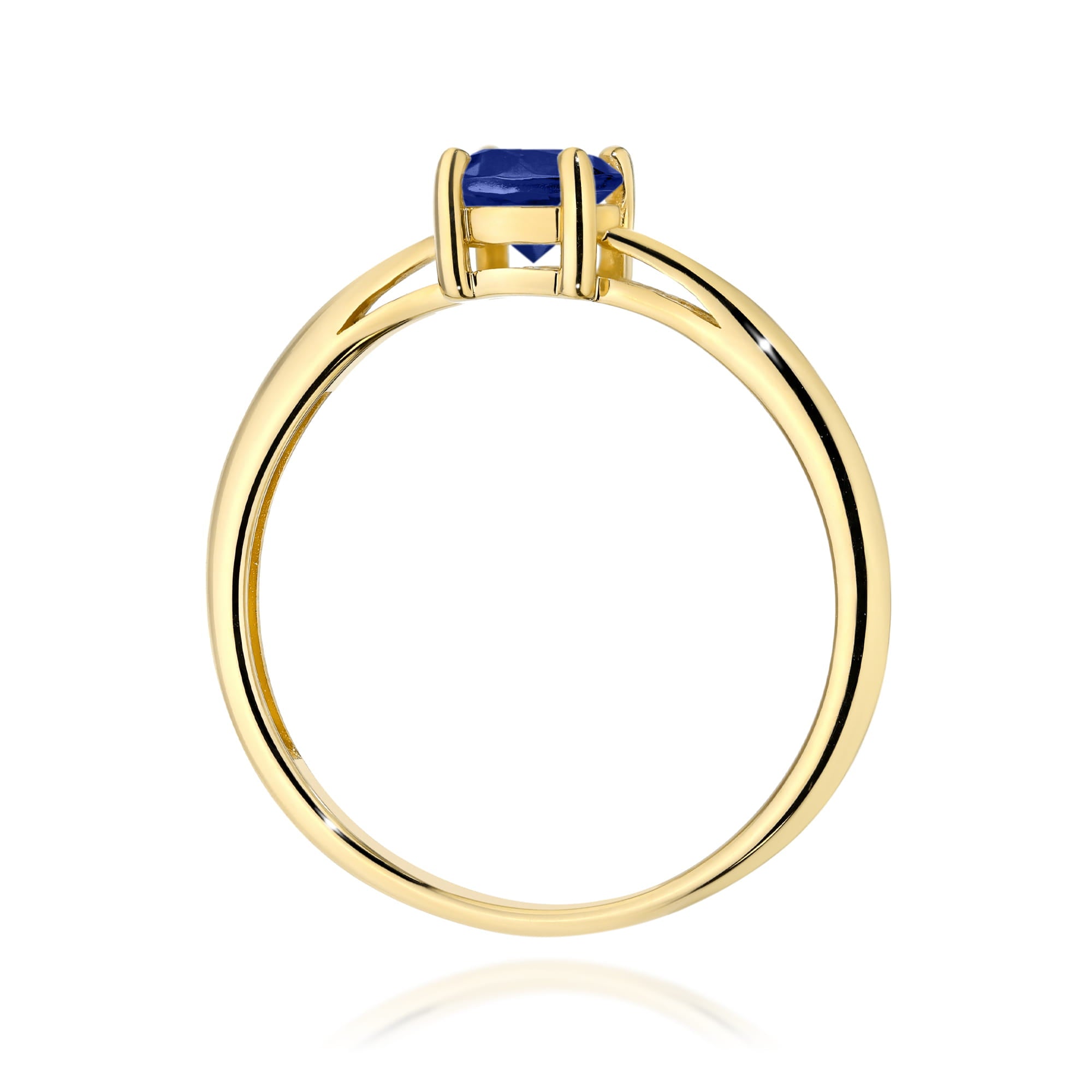 Inel Aur 14K W0656 Safir 0.50ct