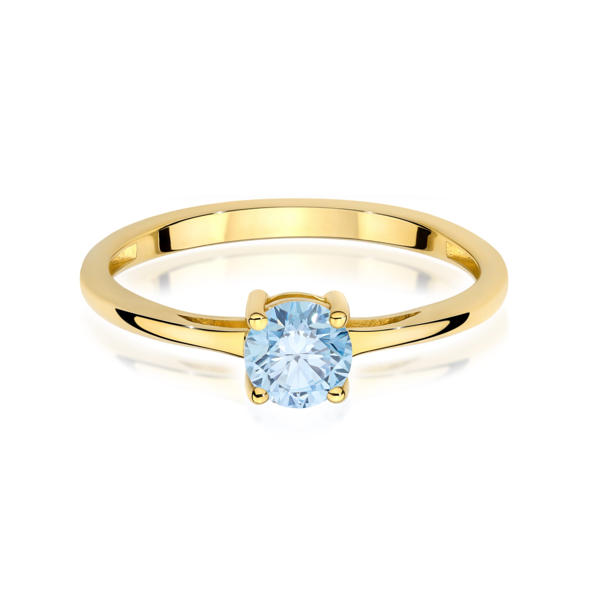 Inel Aur 9K cu Diamant Natural 0.50 ct
