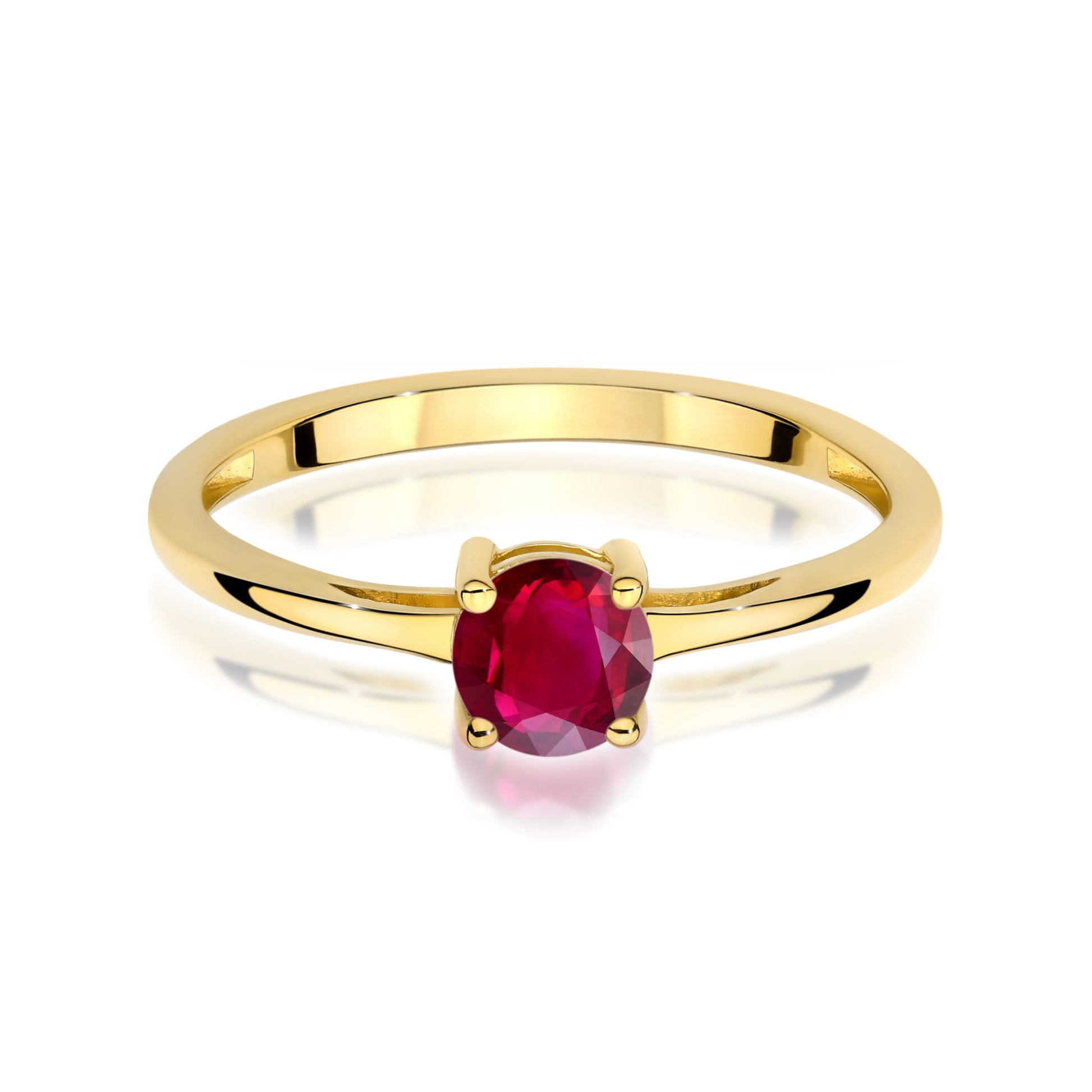 Inel Aur 9K cu Rubin 0.60 ct