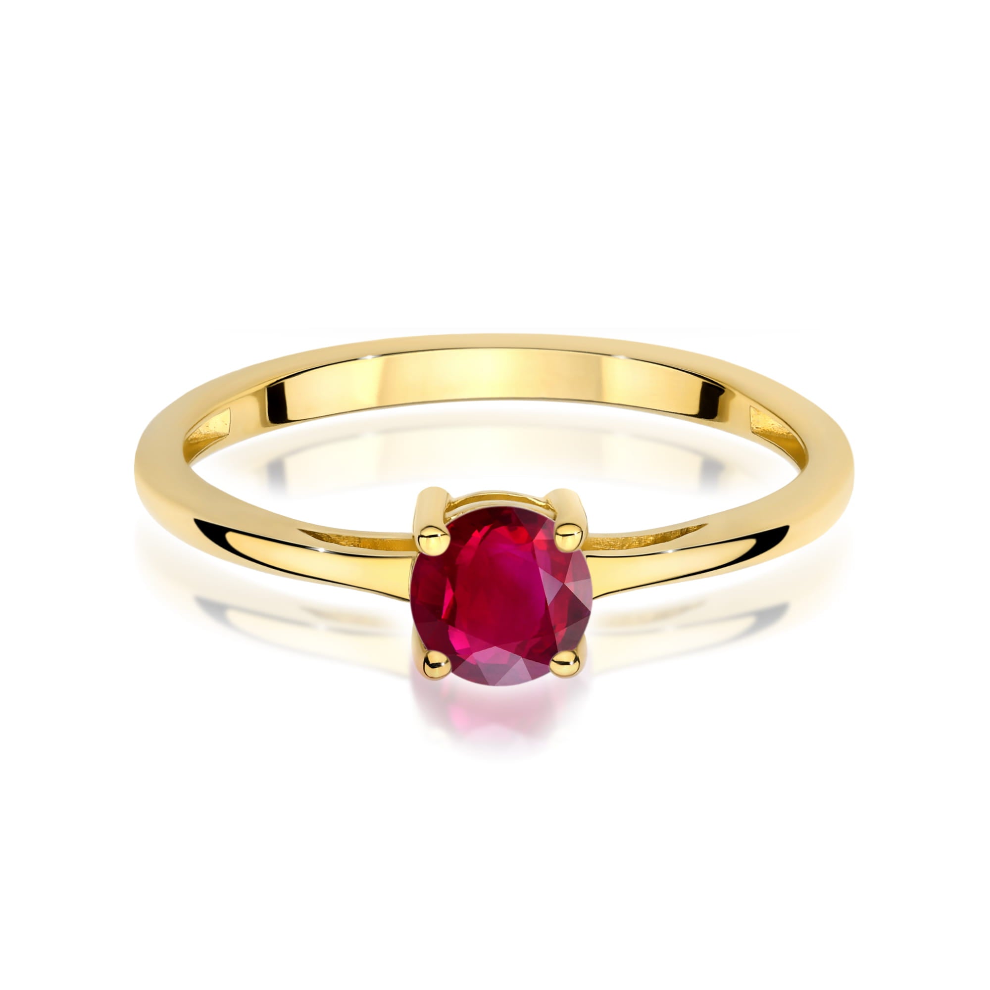 Inel Aur 9K cu Rubin 0.60 ct