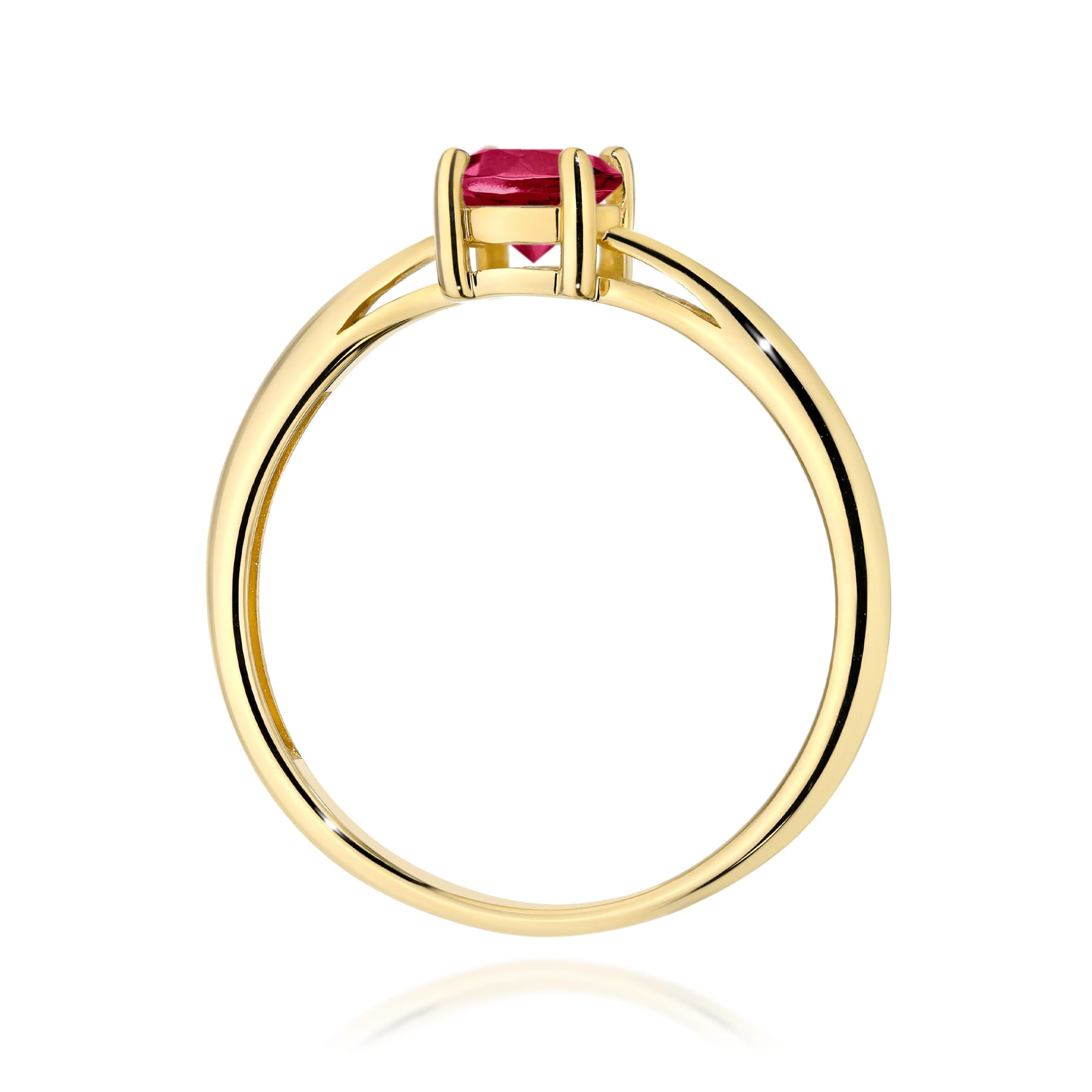 Inel Aur 9K cu Rubin 0.60 ct