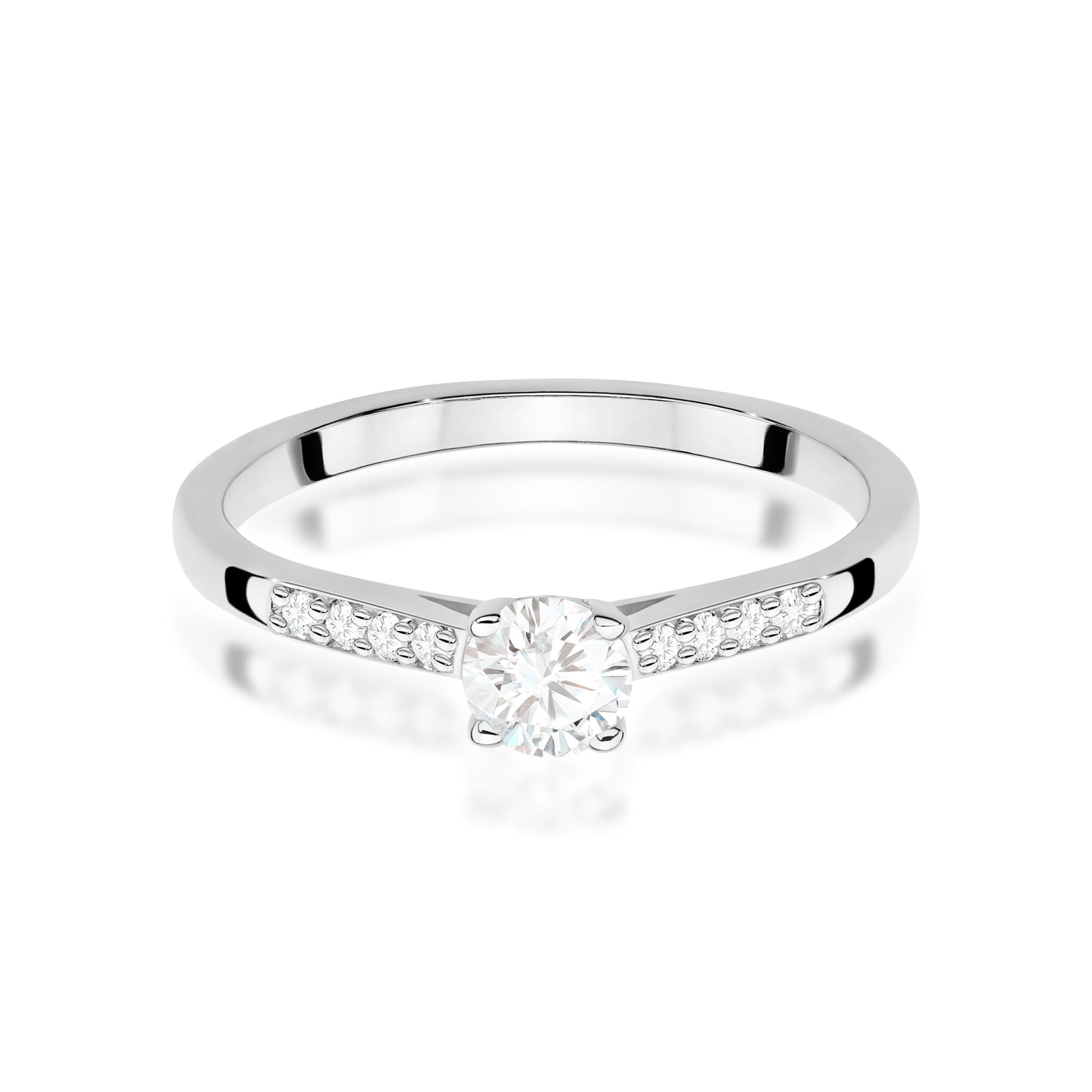 Inel Aur 14K W0668 Diamante 0.25ct
