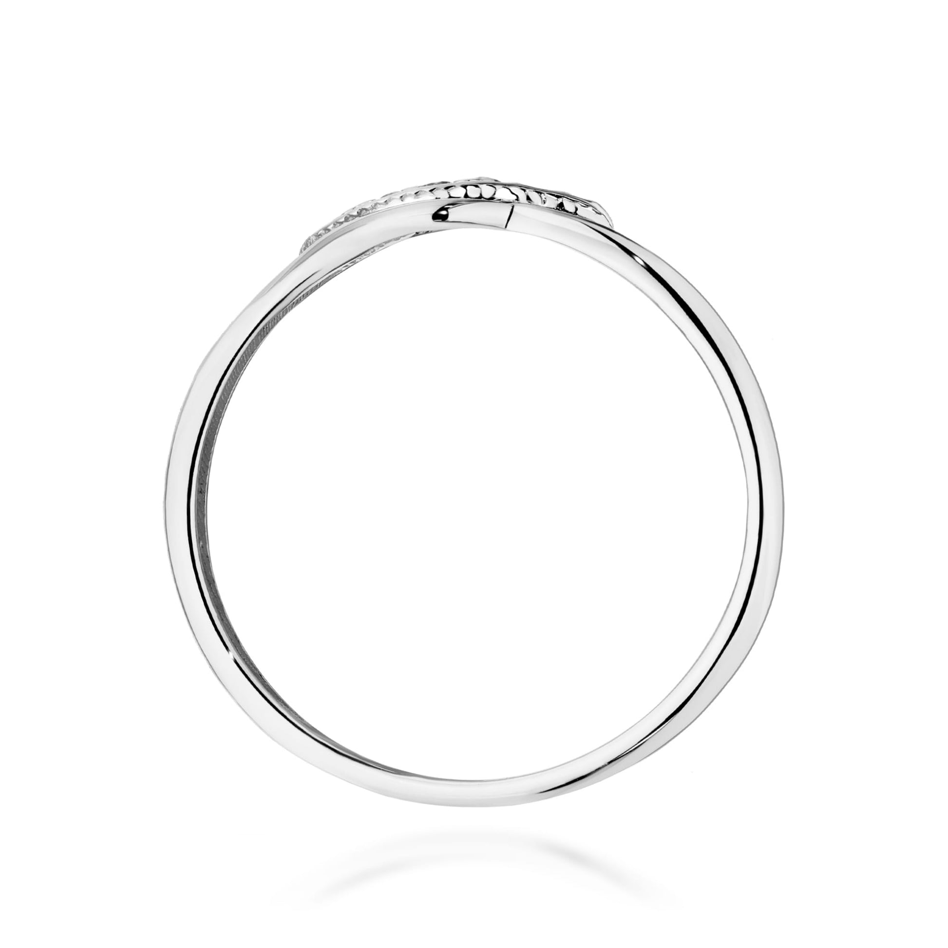 Inel Aur 9K cu Diamante Naturale 0.05 ct