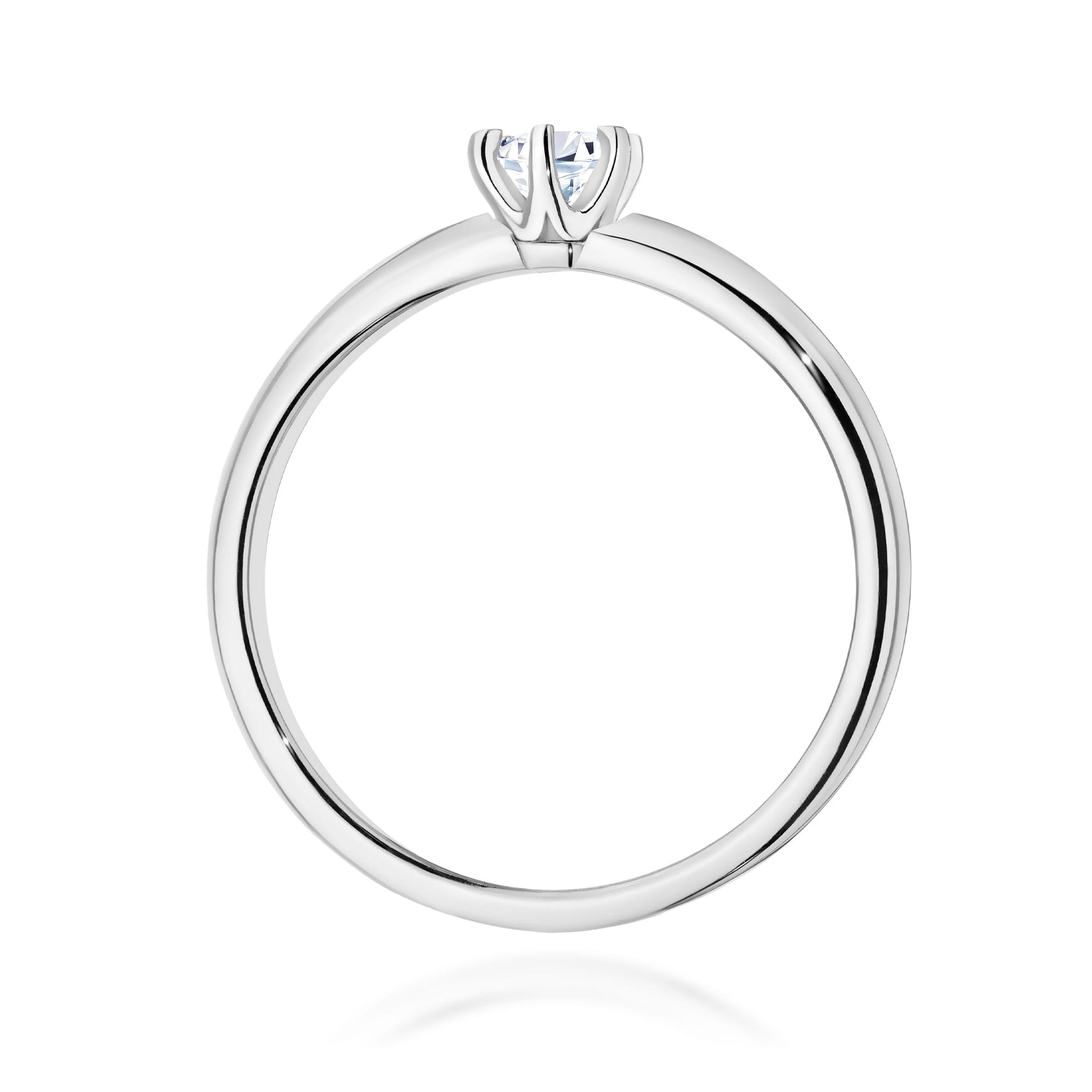 Inel Aur 9K cu Diamant Natural 0.25 ct