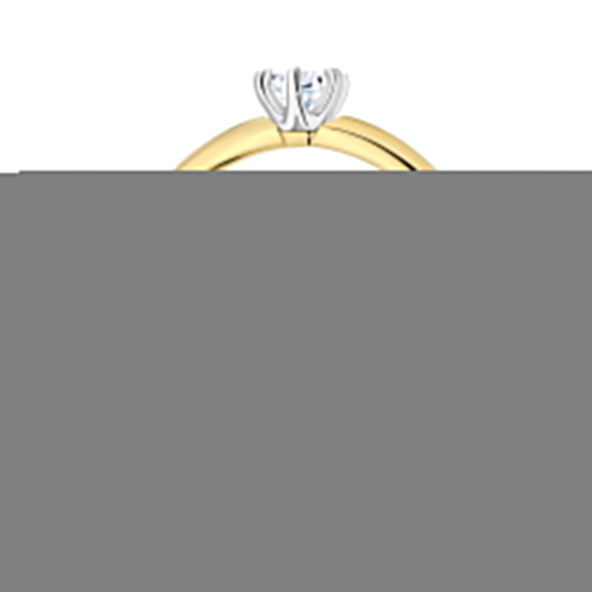 Inel Aur 14K W0679 Diamant 0.25ct