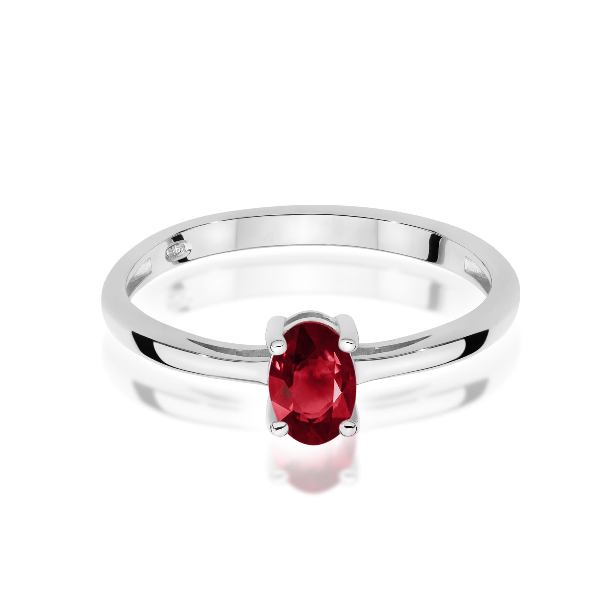 Inel Aur 14K W0685 Granat 0,50ct