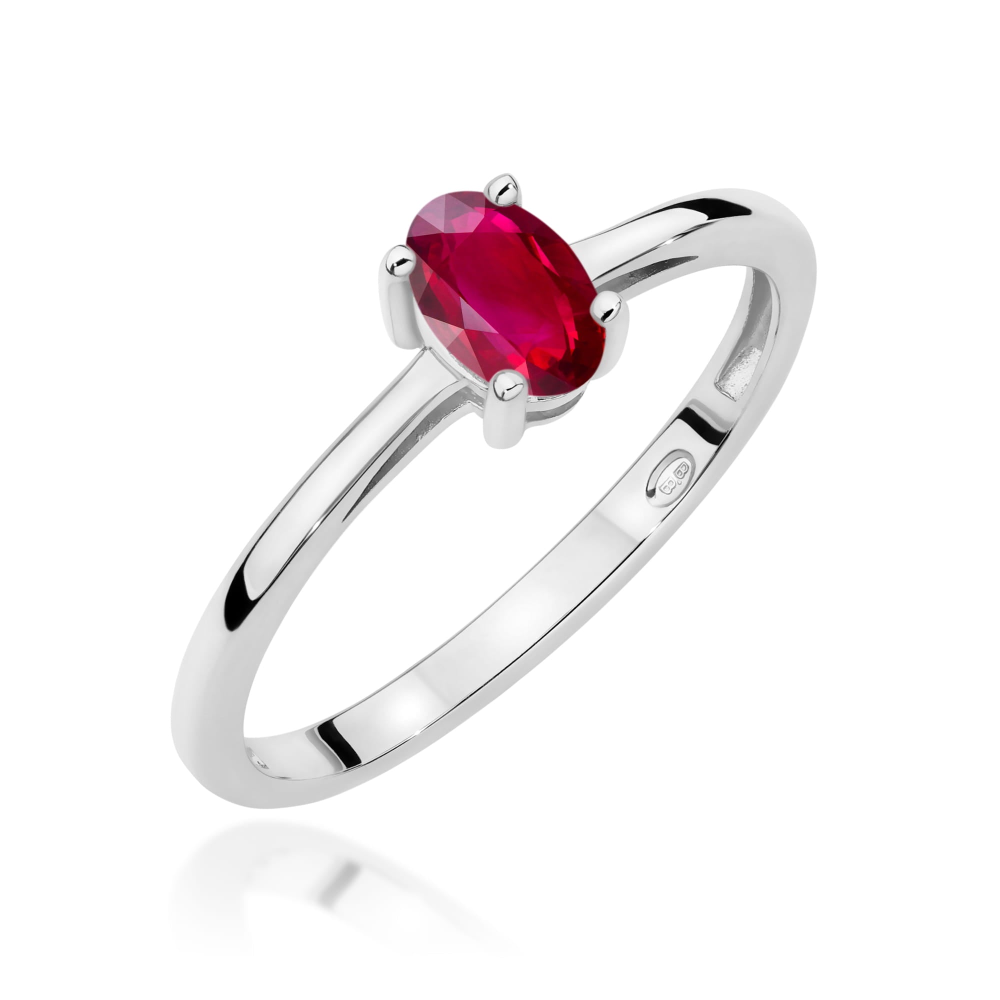 Inel Aur 14K W0685 Rubin 0,60ct