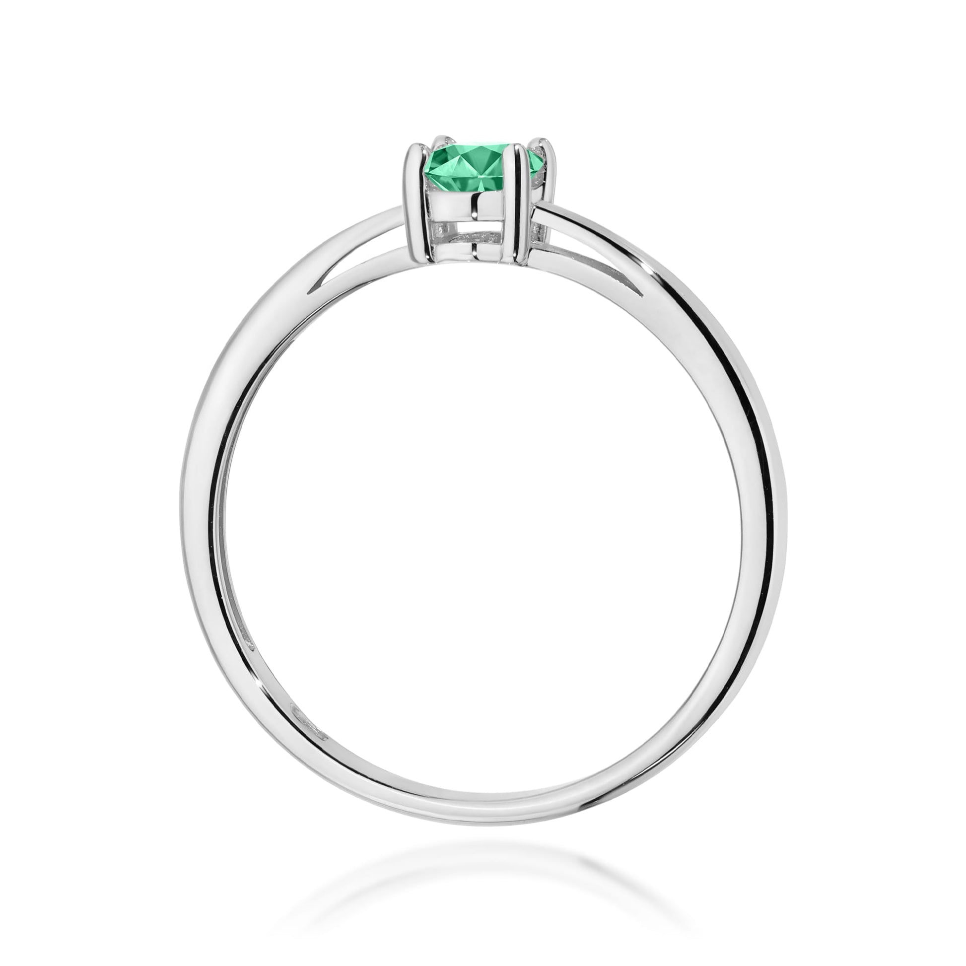 Inel Aur 9K cu Smarald 0.40 ct