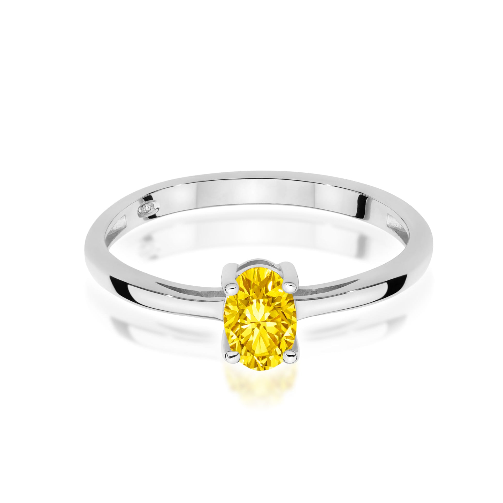 Inel Aur 9K cu Diamant Natural 0.30 ct
