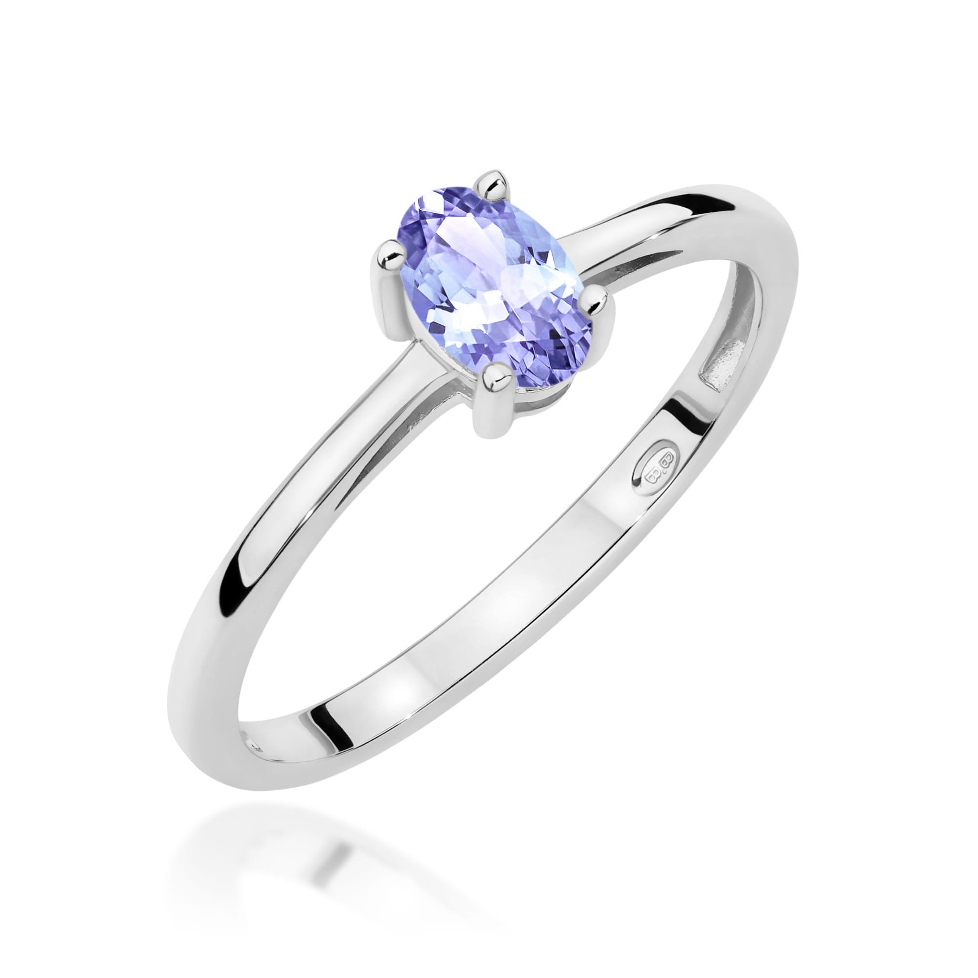 Inel Aur 9K cu Tanzanit 0.40 ct
