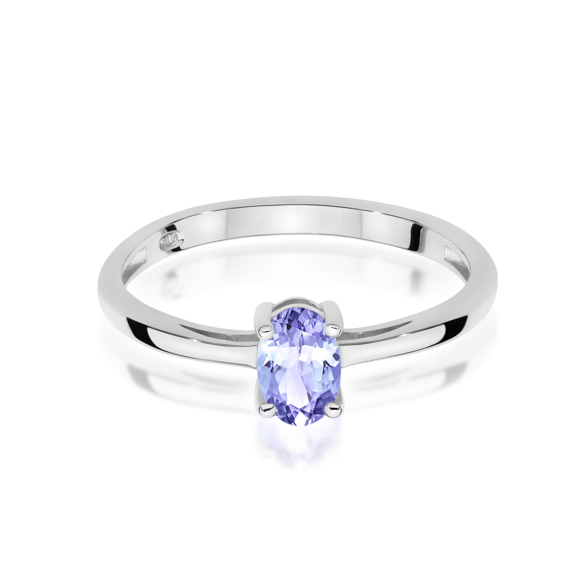 Inel Aur 9K cu Tanzanit 0.40 ct