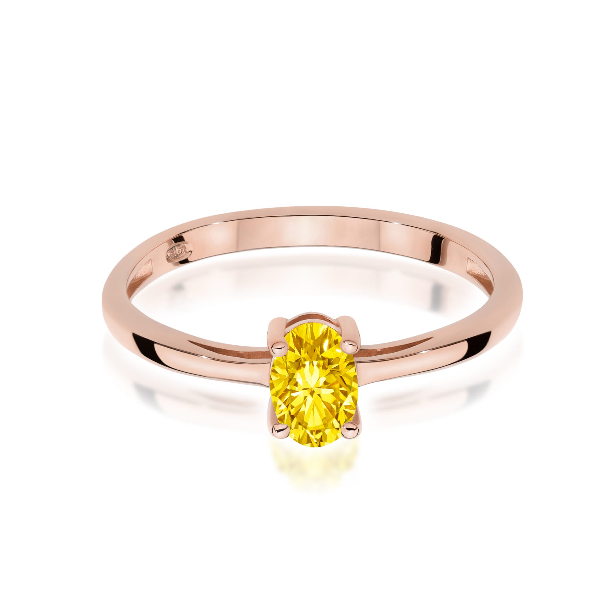 Inel Aur 14K cu Diamant Natural 0.50 ct