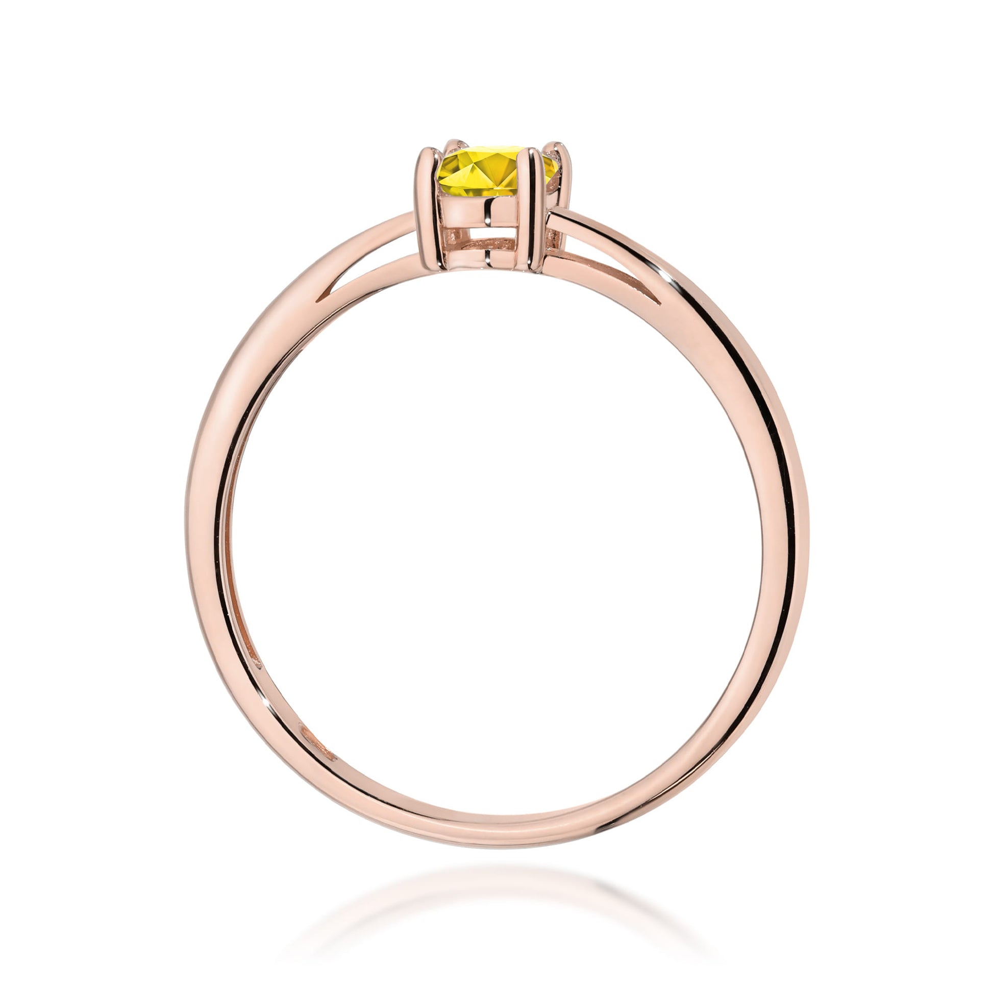 Inel Aur 14K cu Diamant Natural 0.50 ct