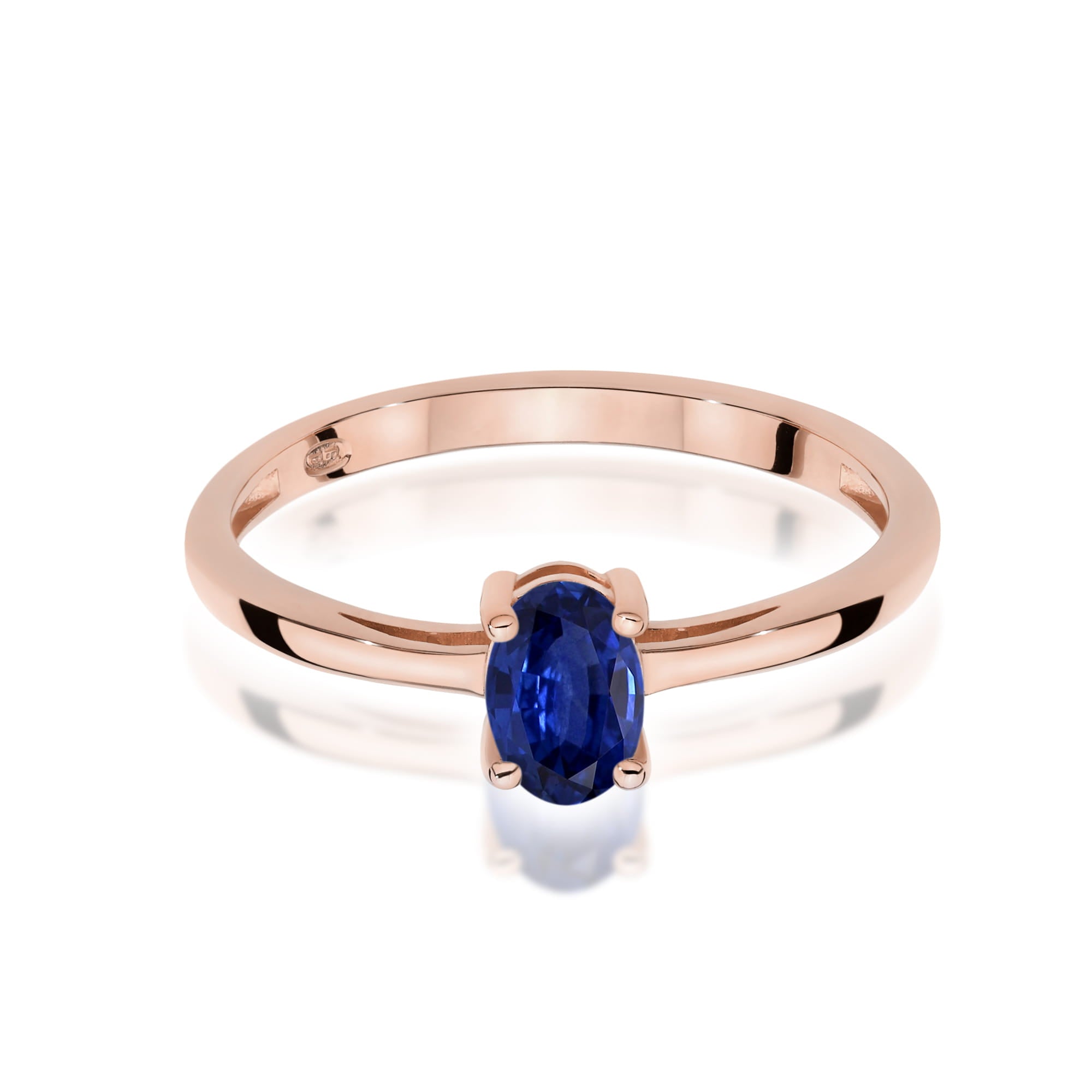 Inel Aur 14K W0685 Safir 0,70ct